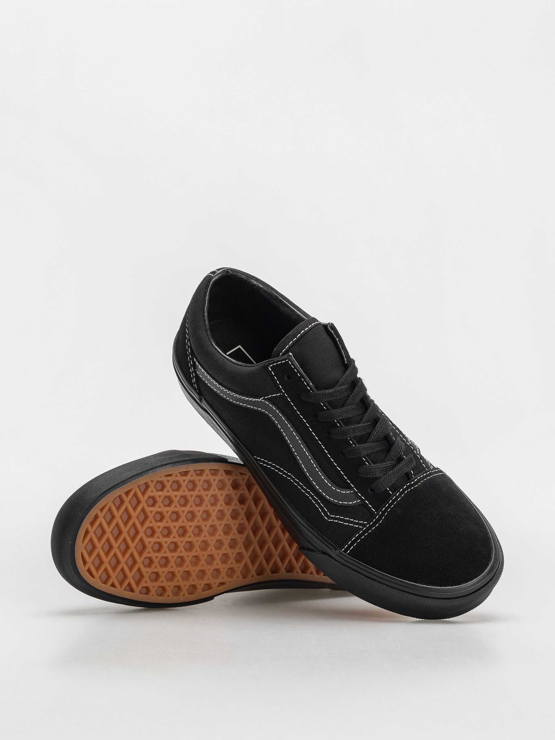 Vans Old Skool Shoes (mono pop black/black)