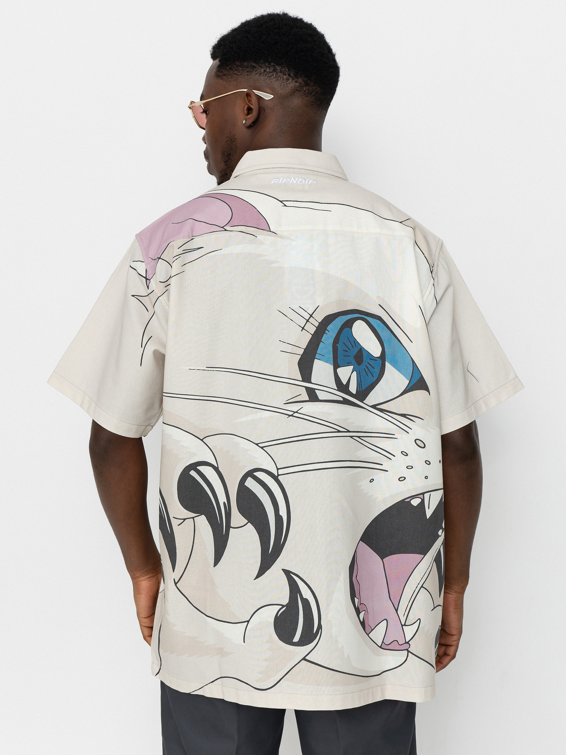 RipNDip Metal Claw Shirt (bone)