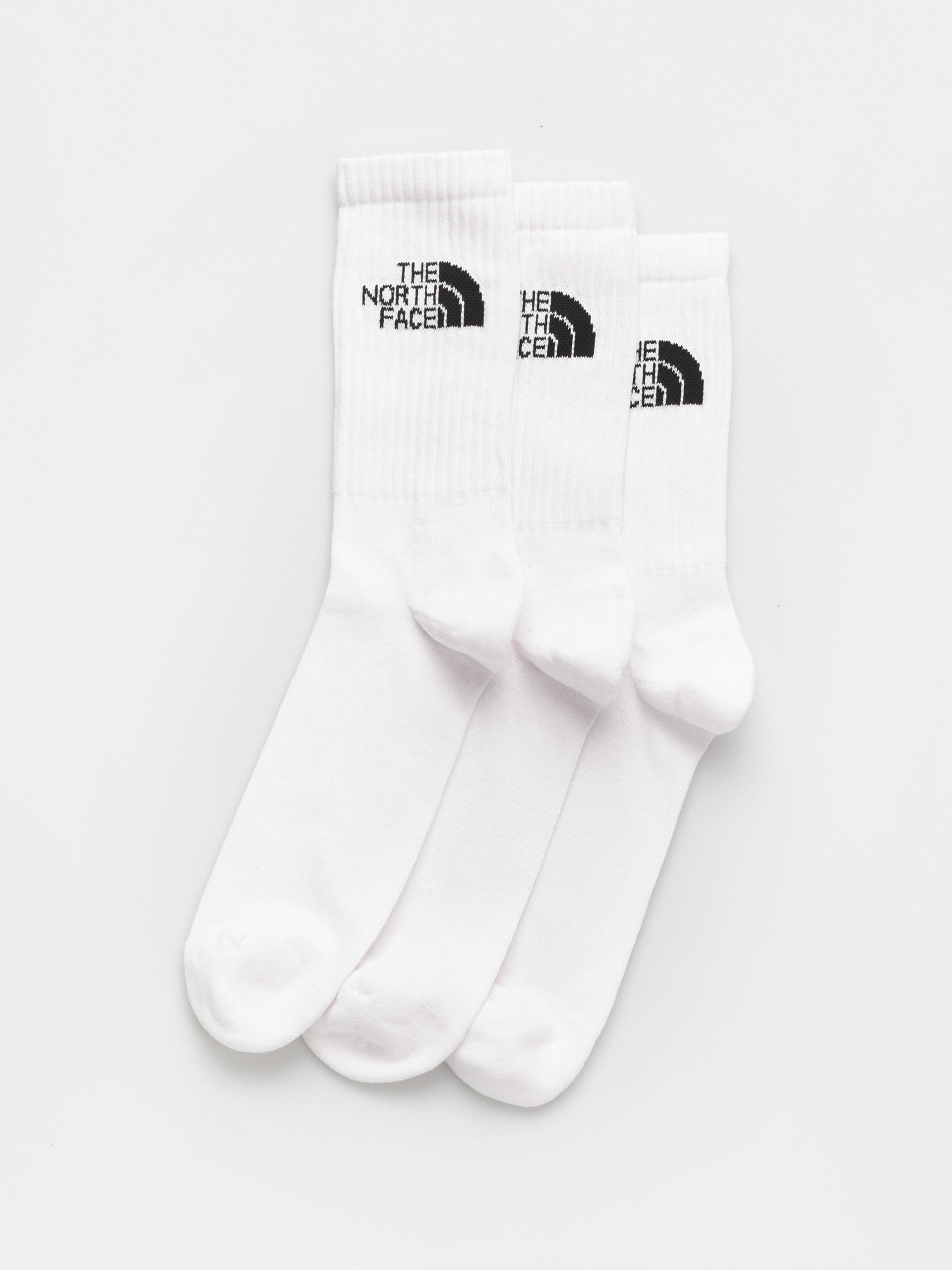 The North Face Everyday Standard Crew 3P Socks (tnf white)
