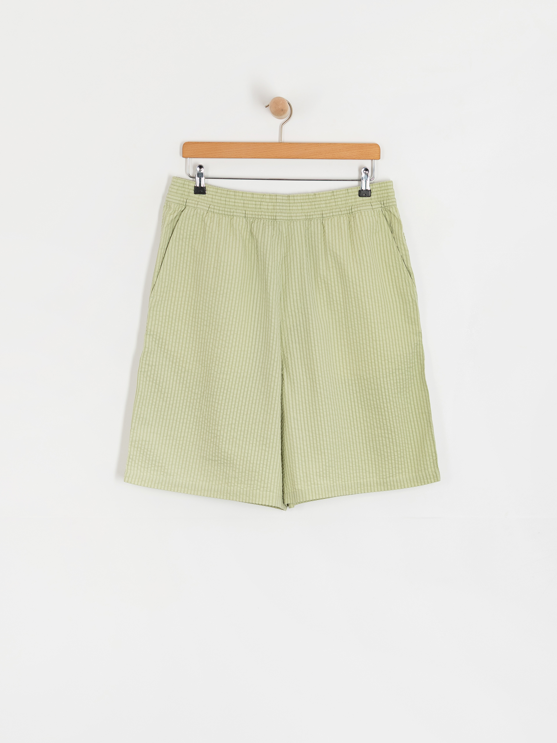 Carhartt WIP Toland Shorts (toland stripe/pale olive)