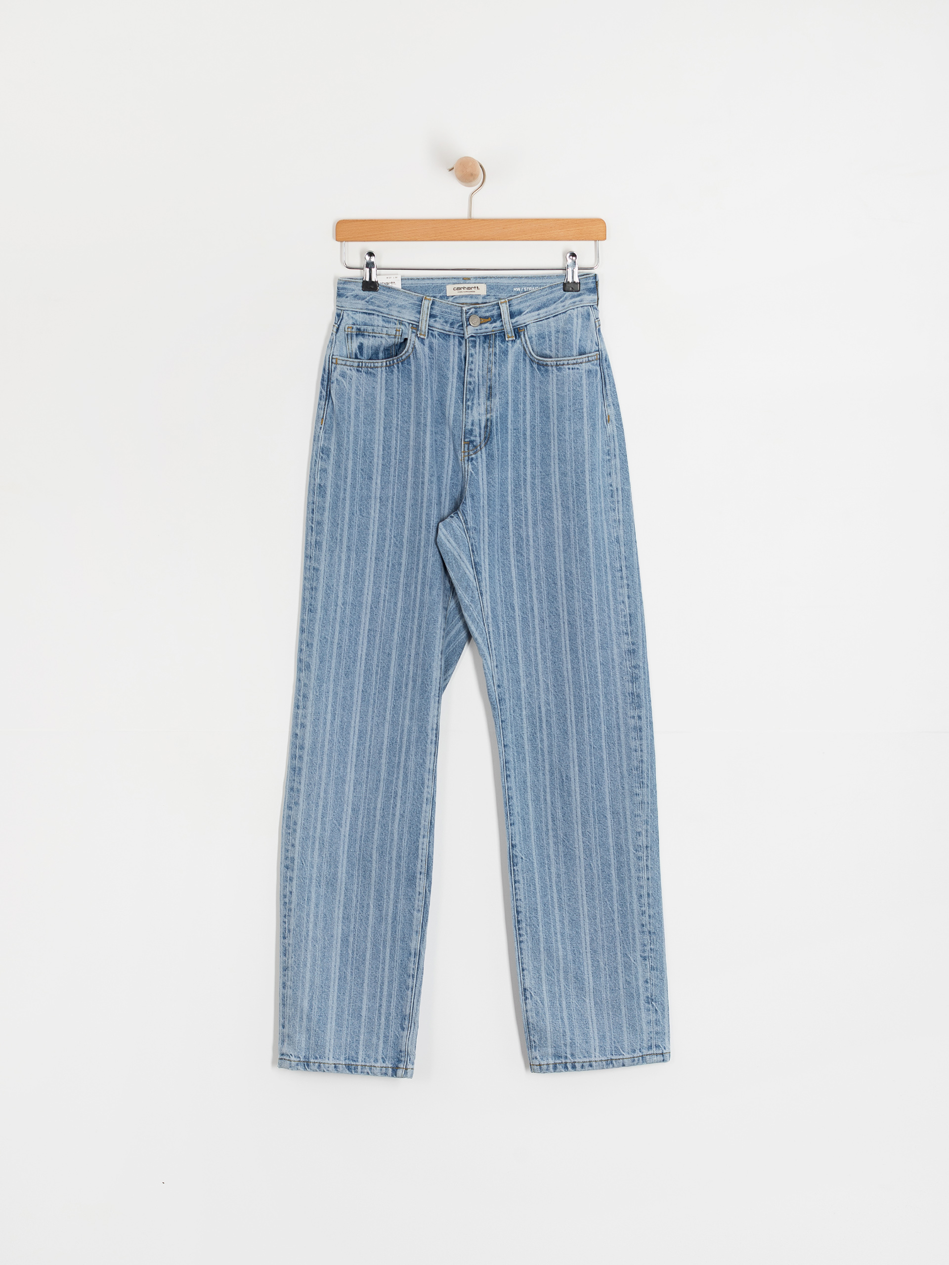 Carhartt WIP Rylan Wmn Hose (rylan stripe/blue/stone bleached)