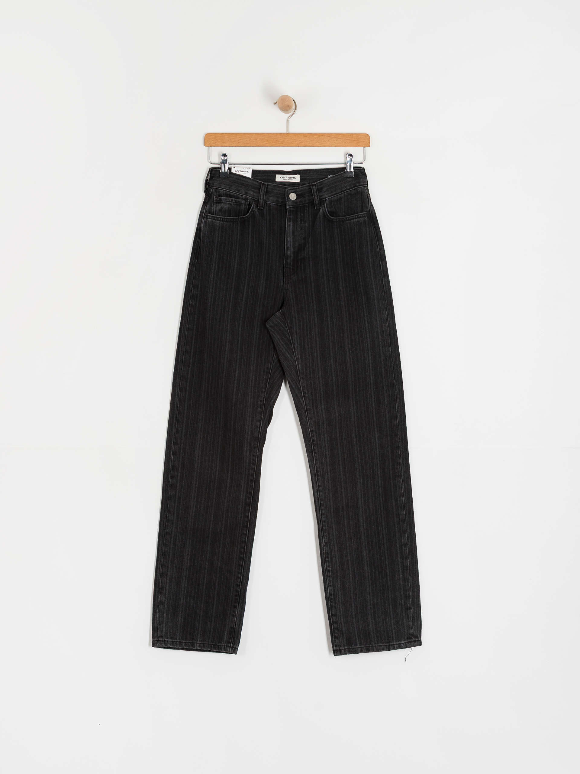 Carhartt WIP Rylan Wmn Hose (rylan stripe/black/stone washed)