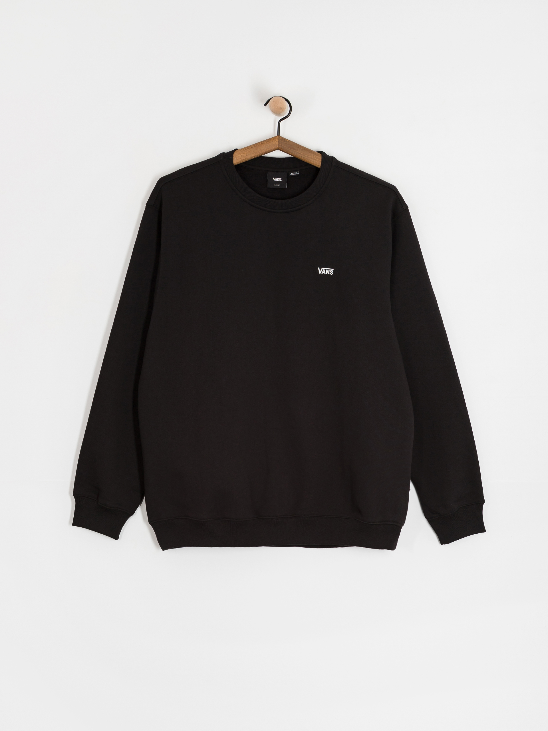 Vans Left Chest II Loose Crew Sweatshirt (black)