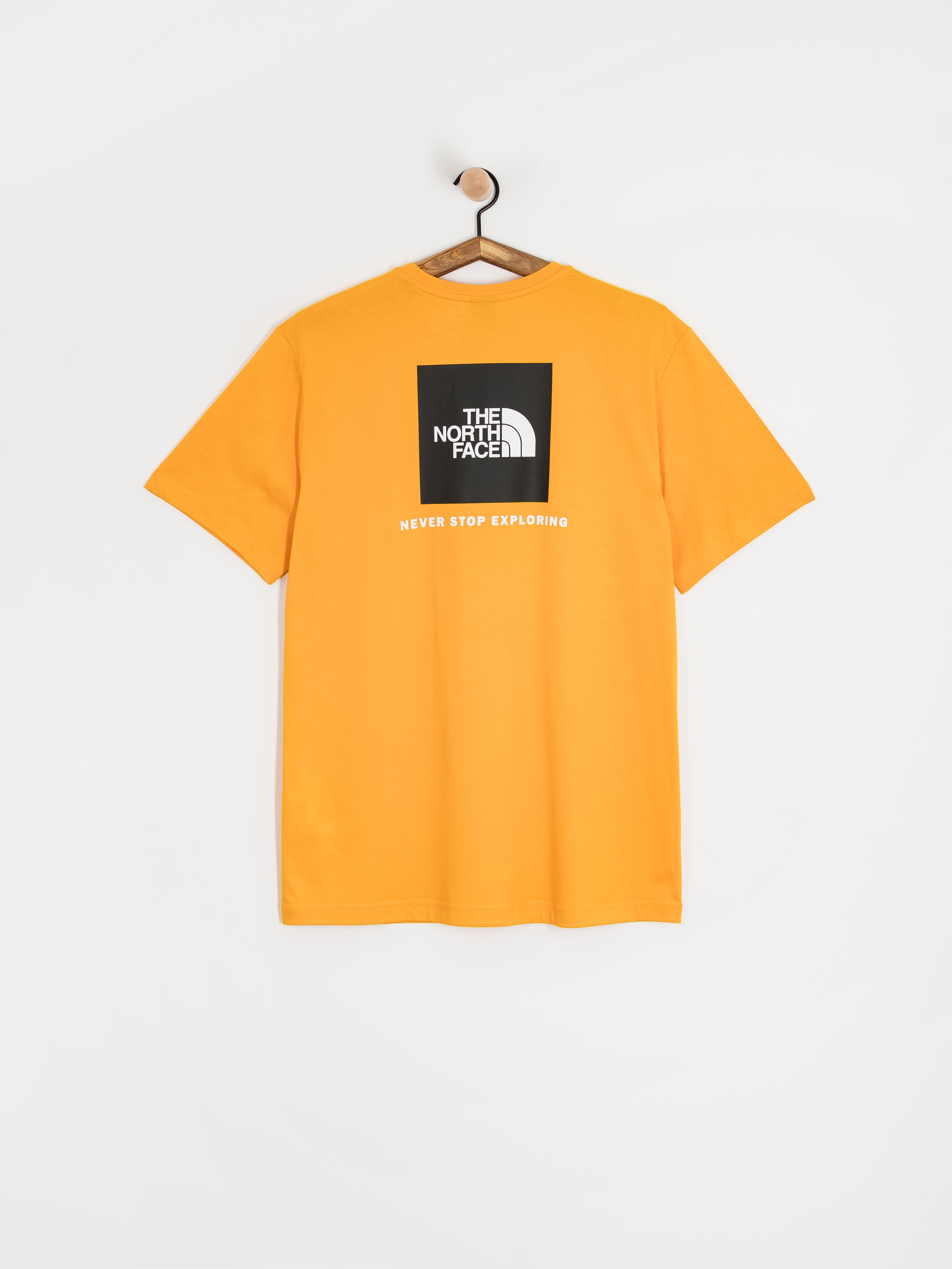 NAME IT Nkmhaxo SS Top Box T-Shirt, Mock Arancione, 122-128 cm Bambini e Ragazzi