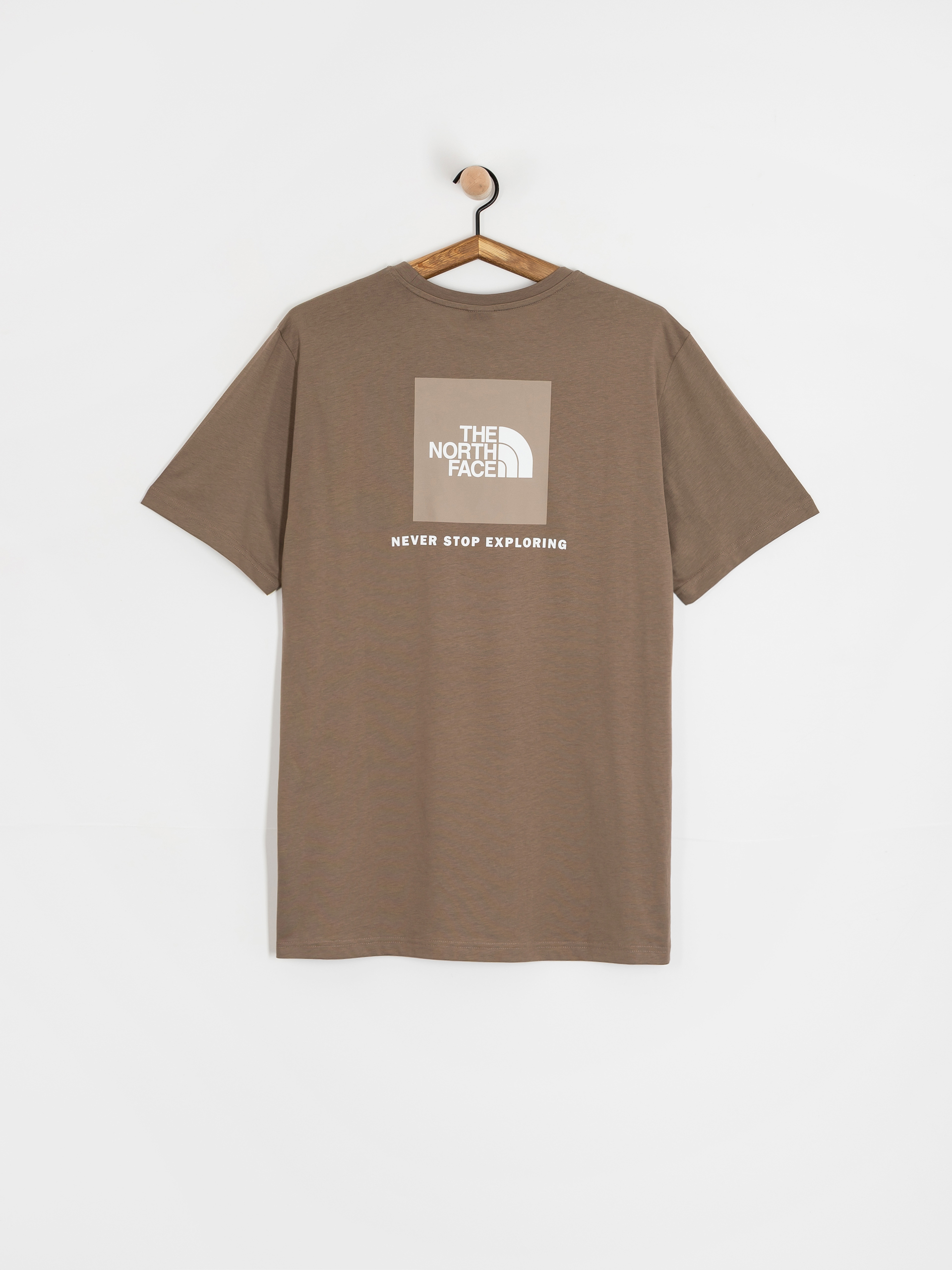 The North Face T-Shirt Box Nse (mocha brown/mushroom gr)