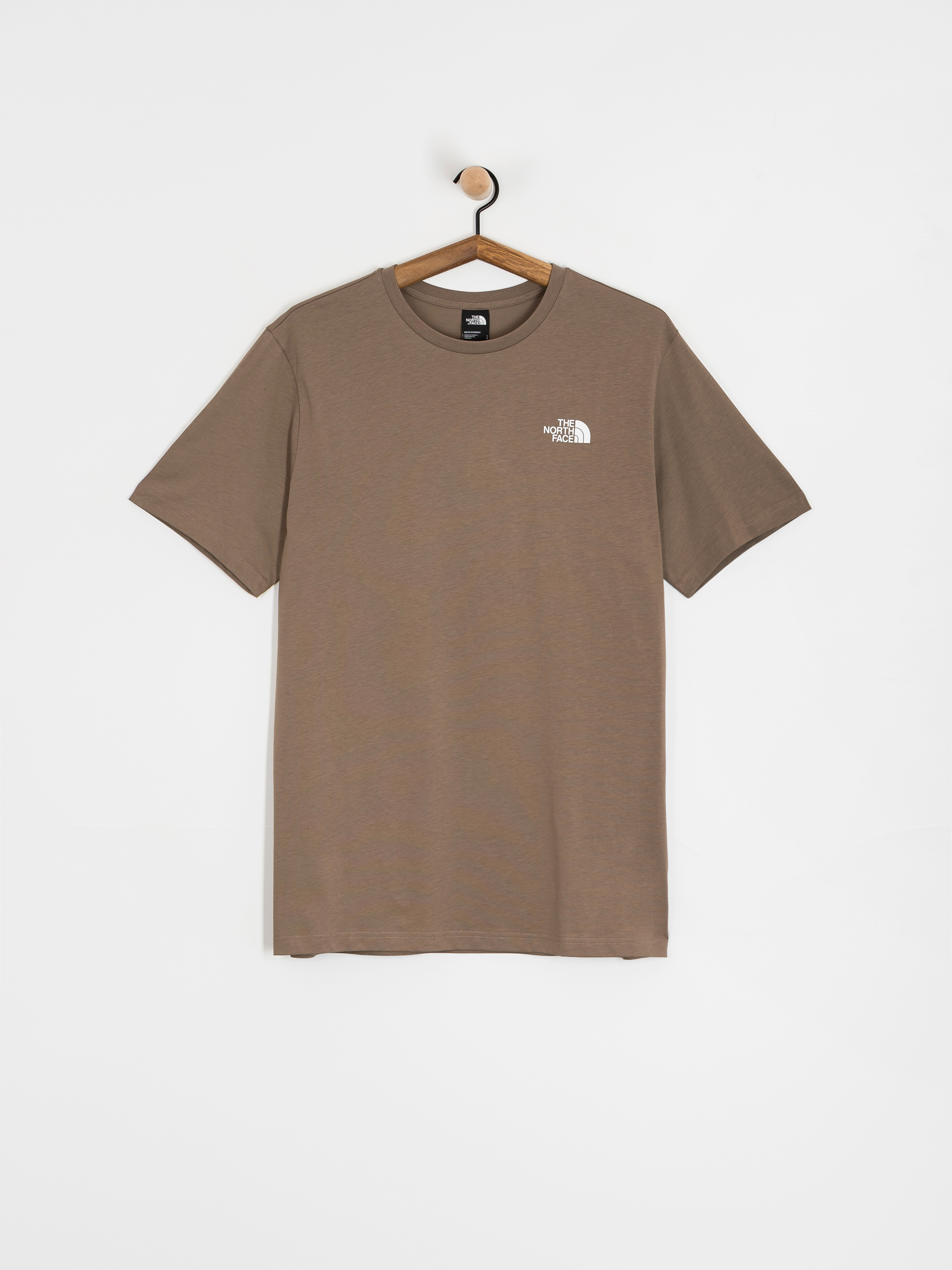 The North Face T-Shirt Box Nse (mocha brown/mushroom gr)
