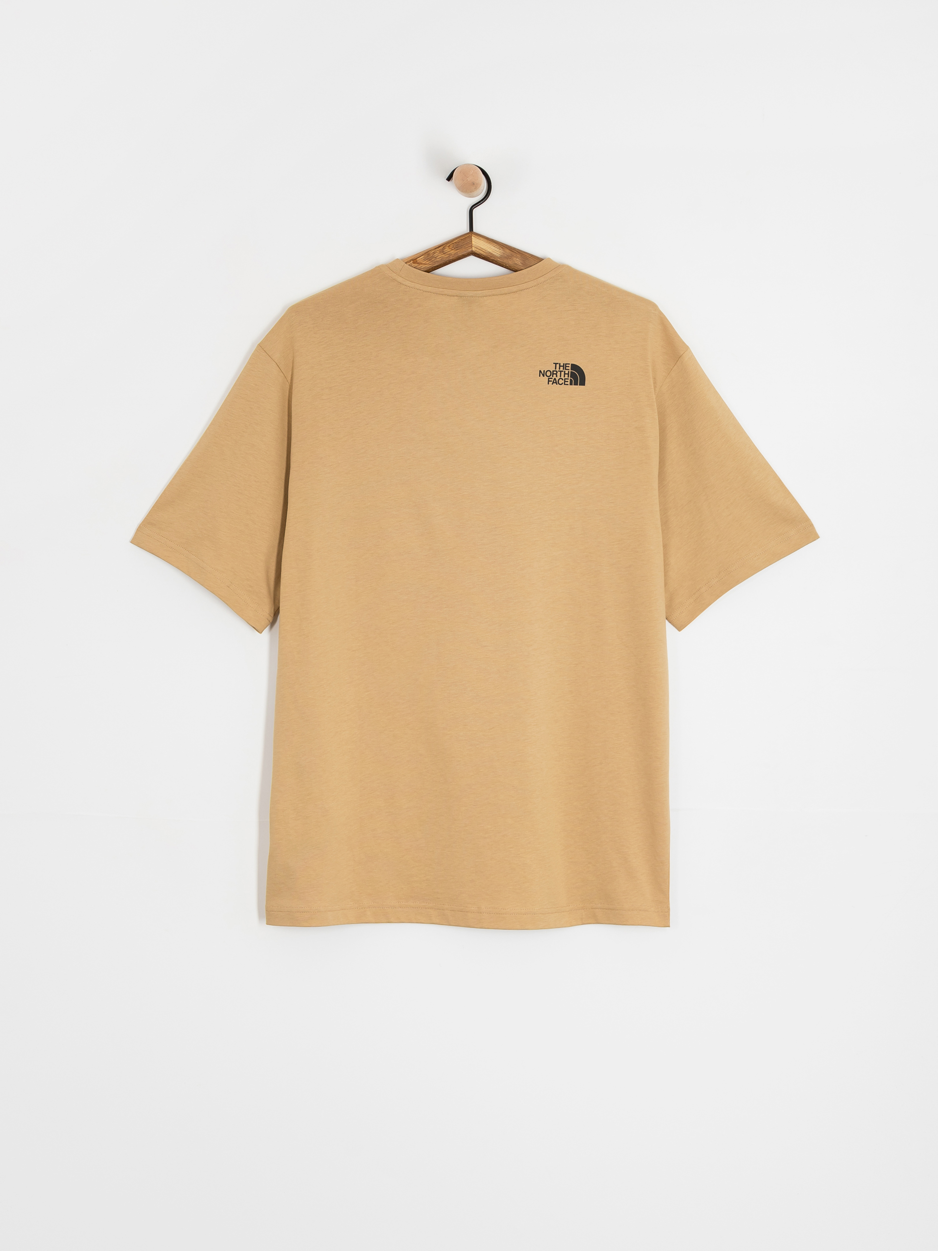 The North Face T-Shirt Mountain Logo Relaxed Pocket (khaki stone)