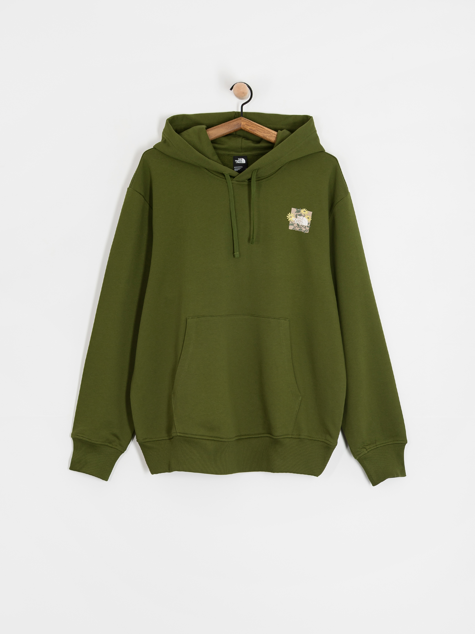 The North Face Hoodie Connect Relaxed Graphic HD (woodland green)