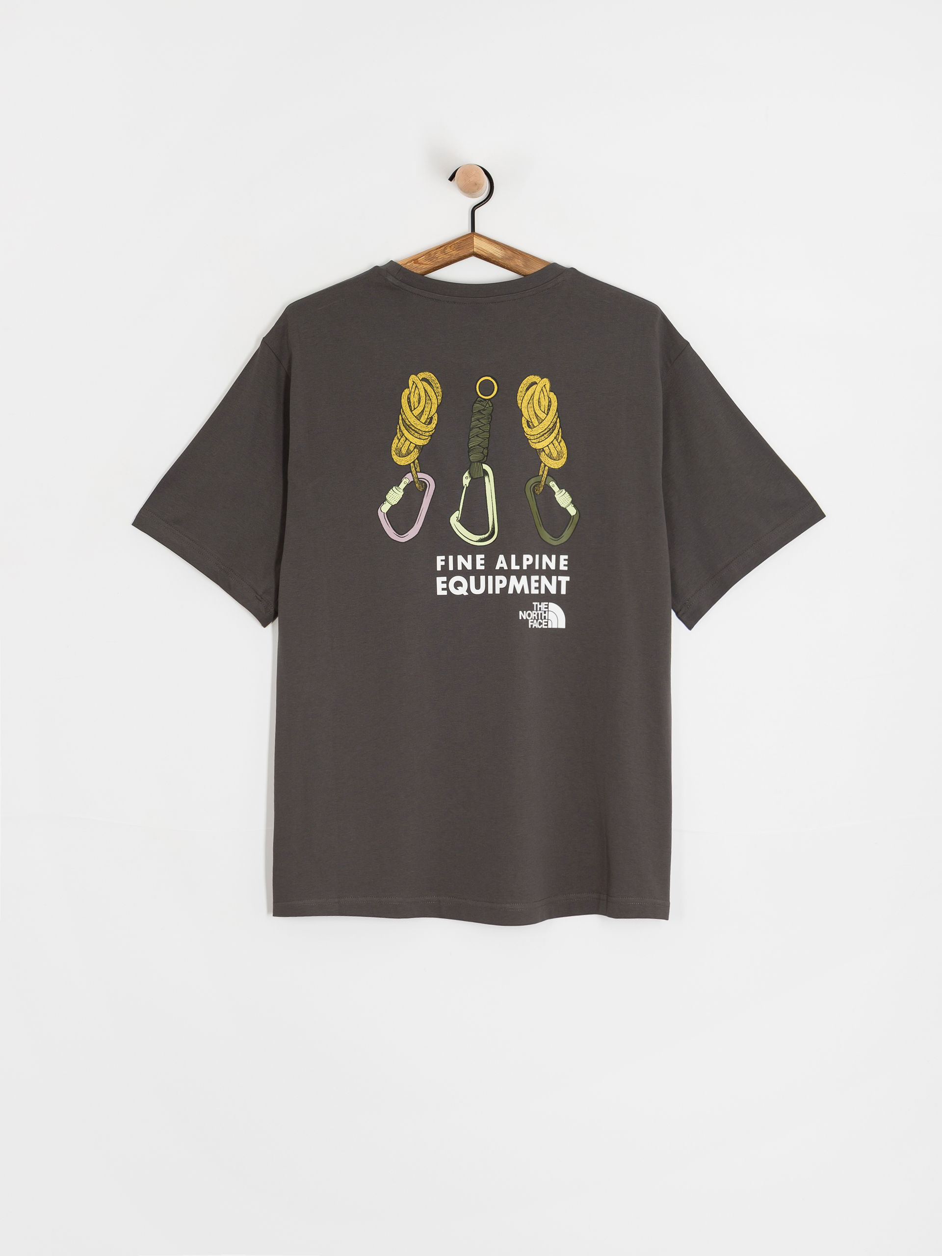 The North Face T-Shirt Explore Gear Relaxed (anthracite grey)