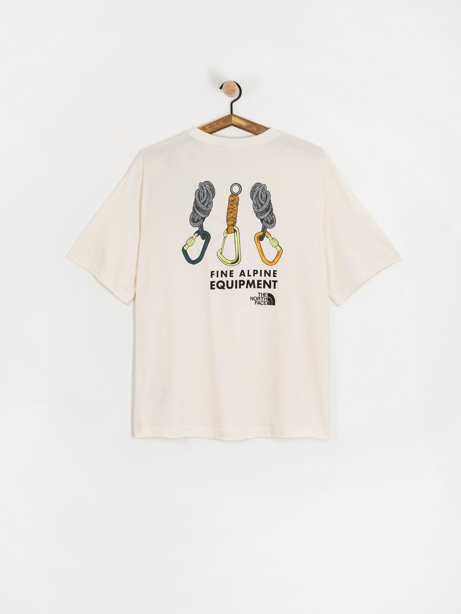 The North Face T-Shirt Explore Gear Relaxed (white dune)