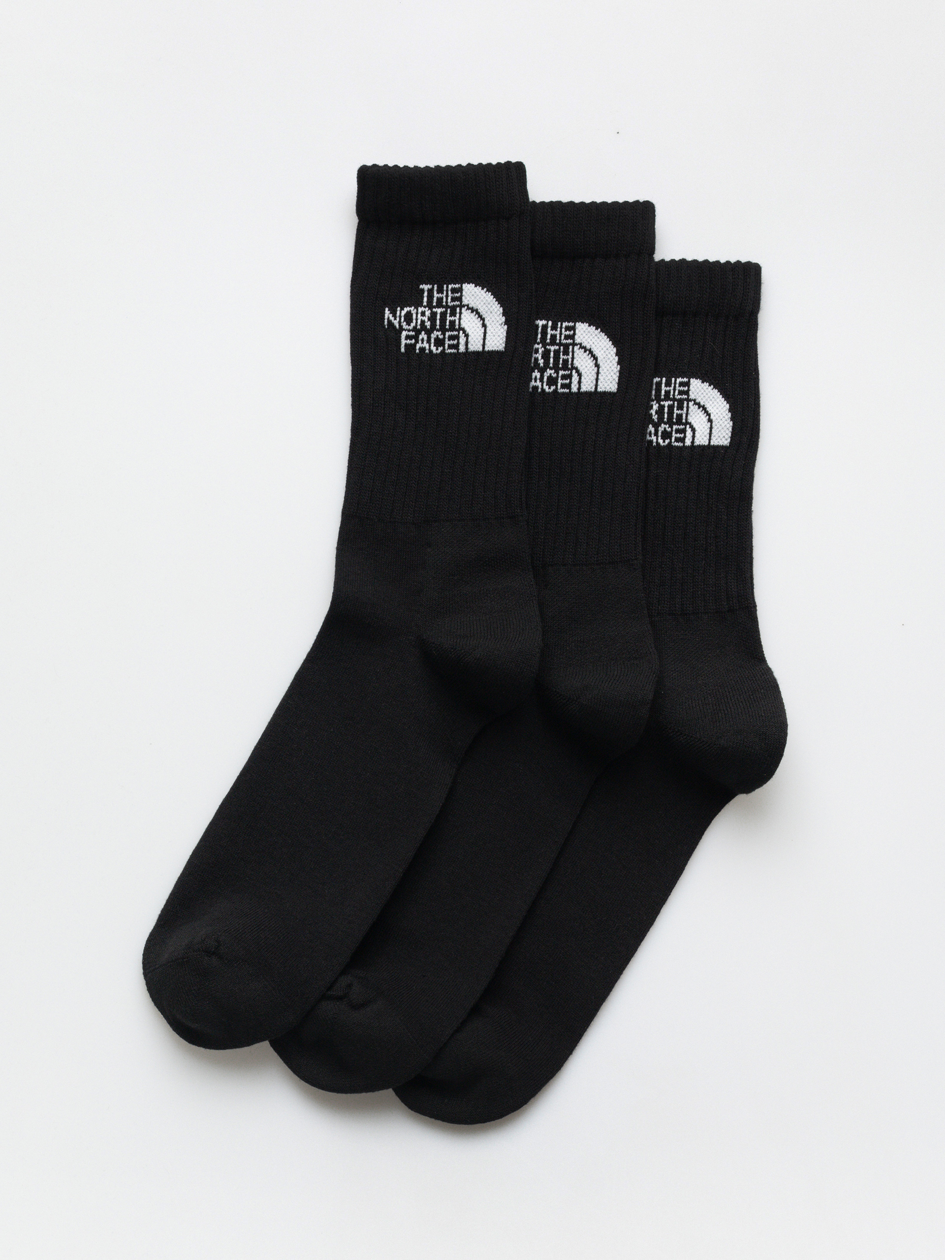 The North Face Everyday Standard Crew 3P Socks (tnf black)