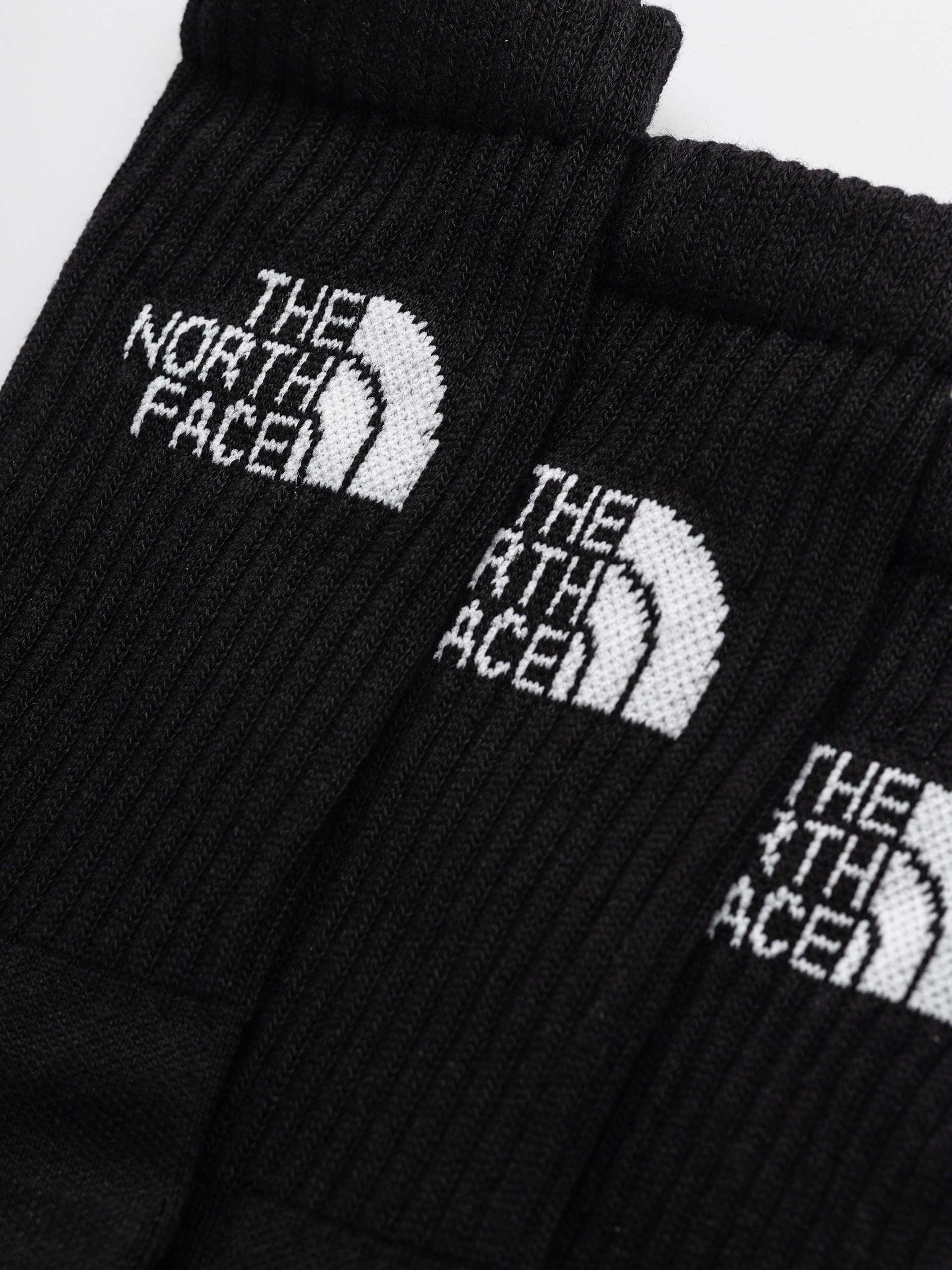 The North Face Everyday Standard Crew 3P Socks (tnf black)