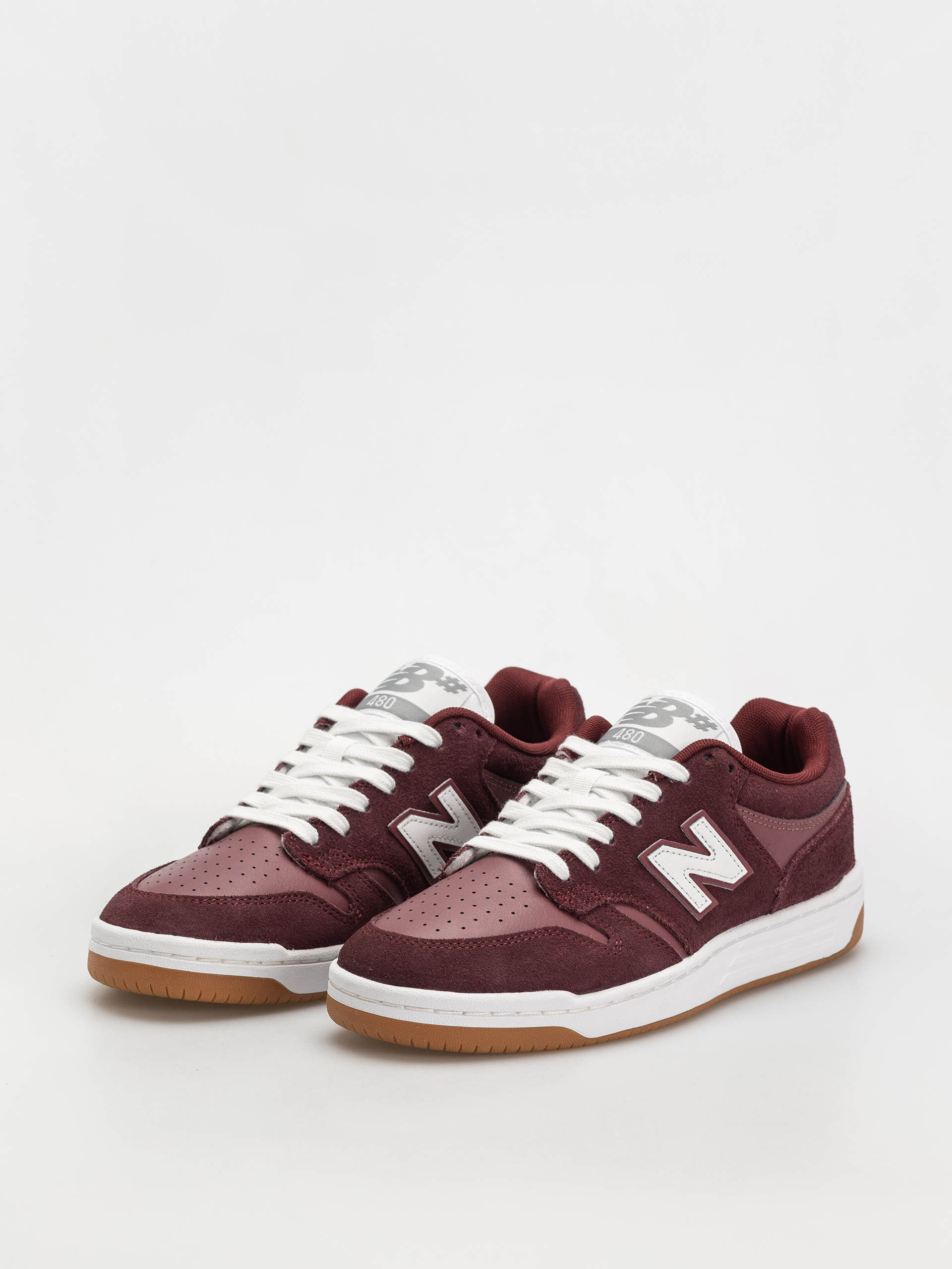 New Balance 480 Shoes (monarch burgundy)