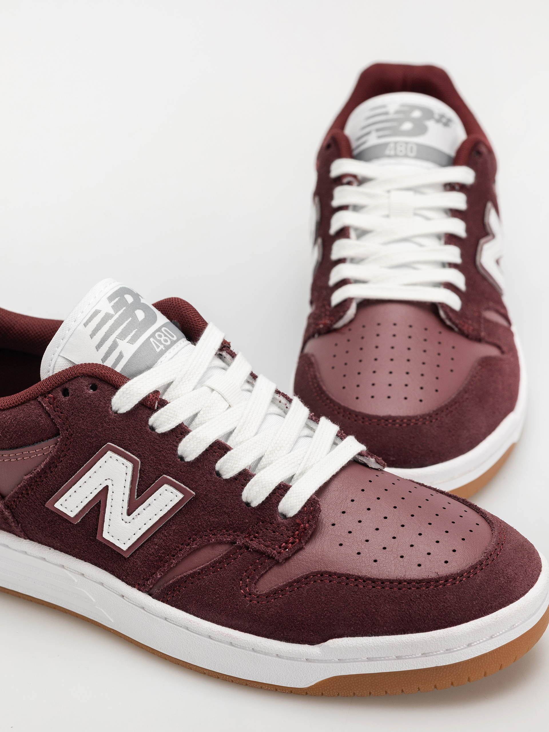 New Balance 480 Shoes (monarch burgundy)