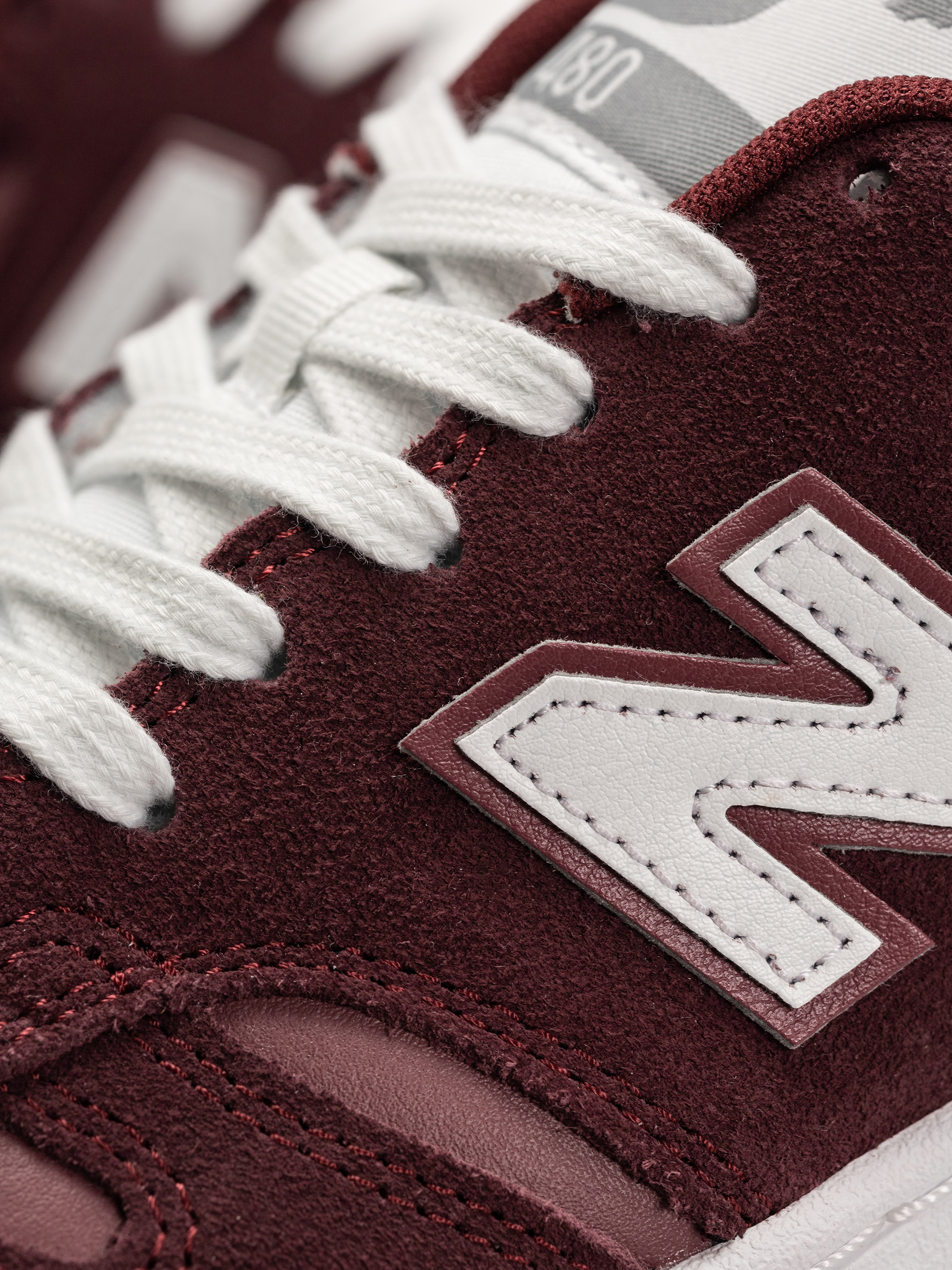 New Balance 480 Shoes (monarch burgundy)