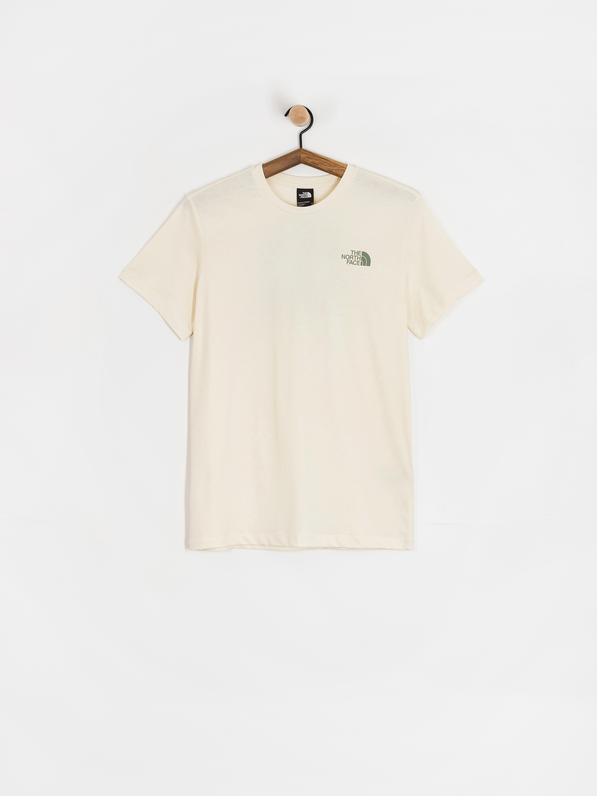 The North Face Box Nse Relaxed Wmn T-Shirt (white dune/slate moss)