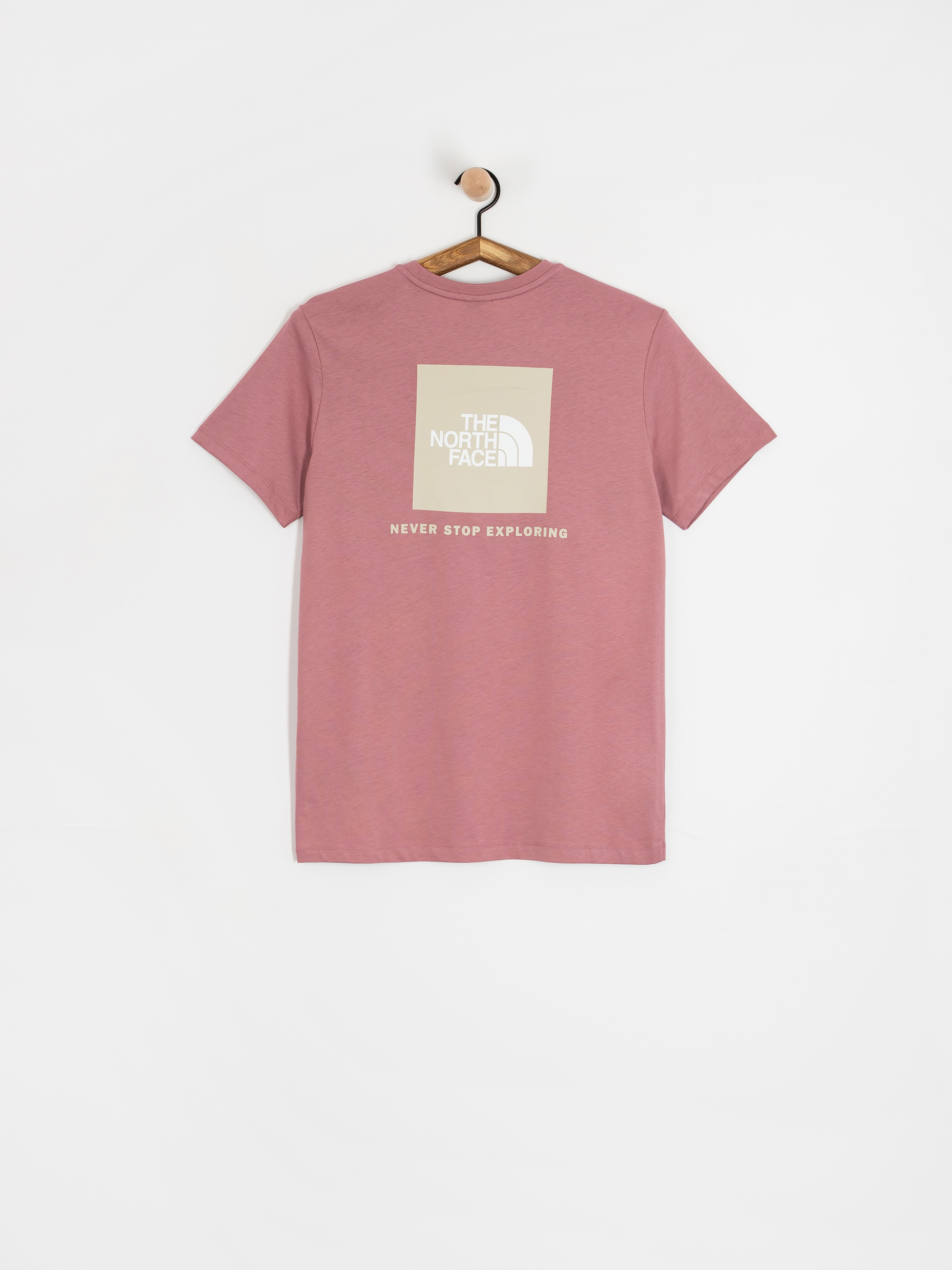 The North Face Box Nse Relaxed Wmn T-Shirt (nostalgia rose/gravel)