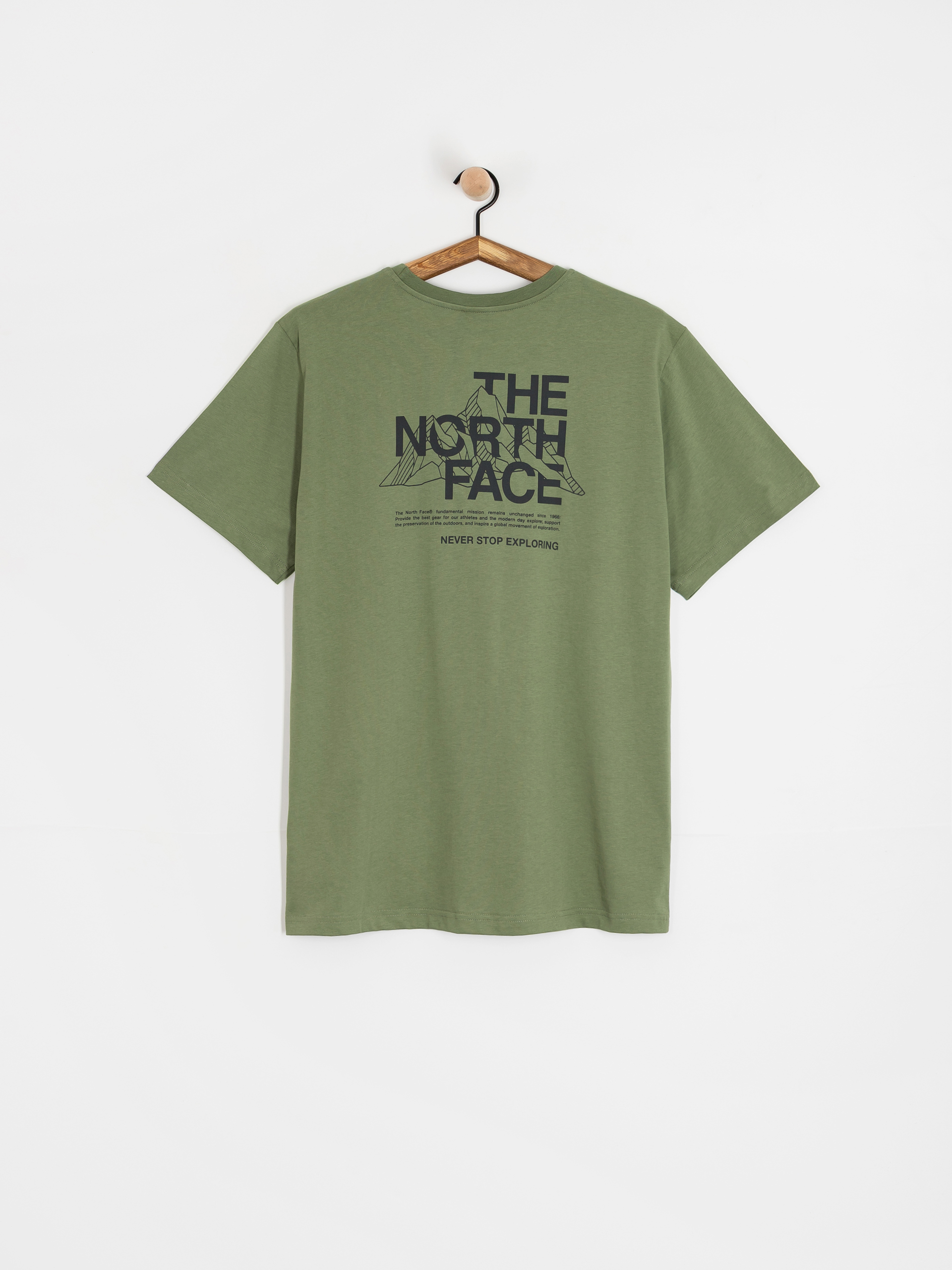The North Face Mountain Sketch T-Shirt (bark mist)