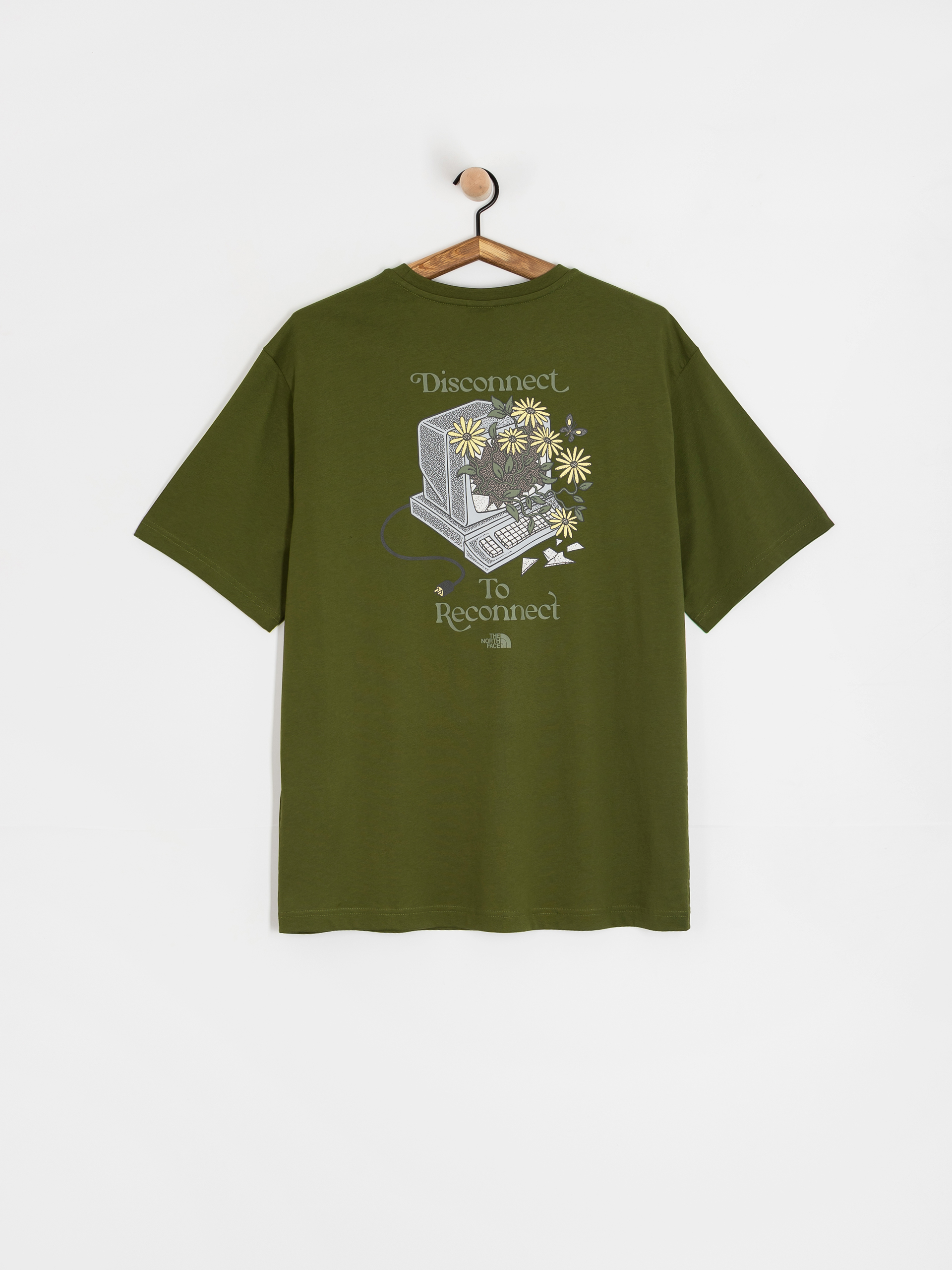 The North Face Connected Relaxed Graphic T-Shirt (woodland green)