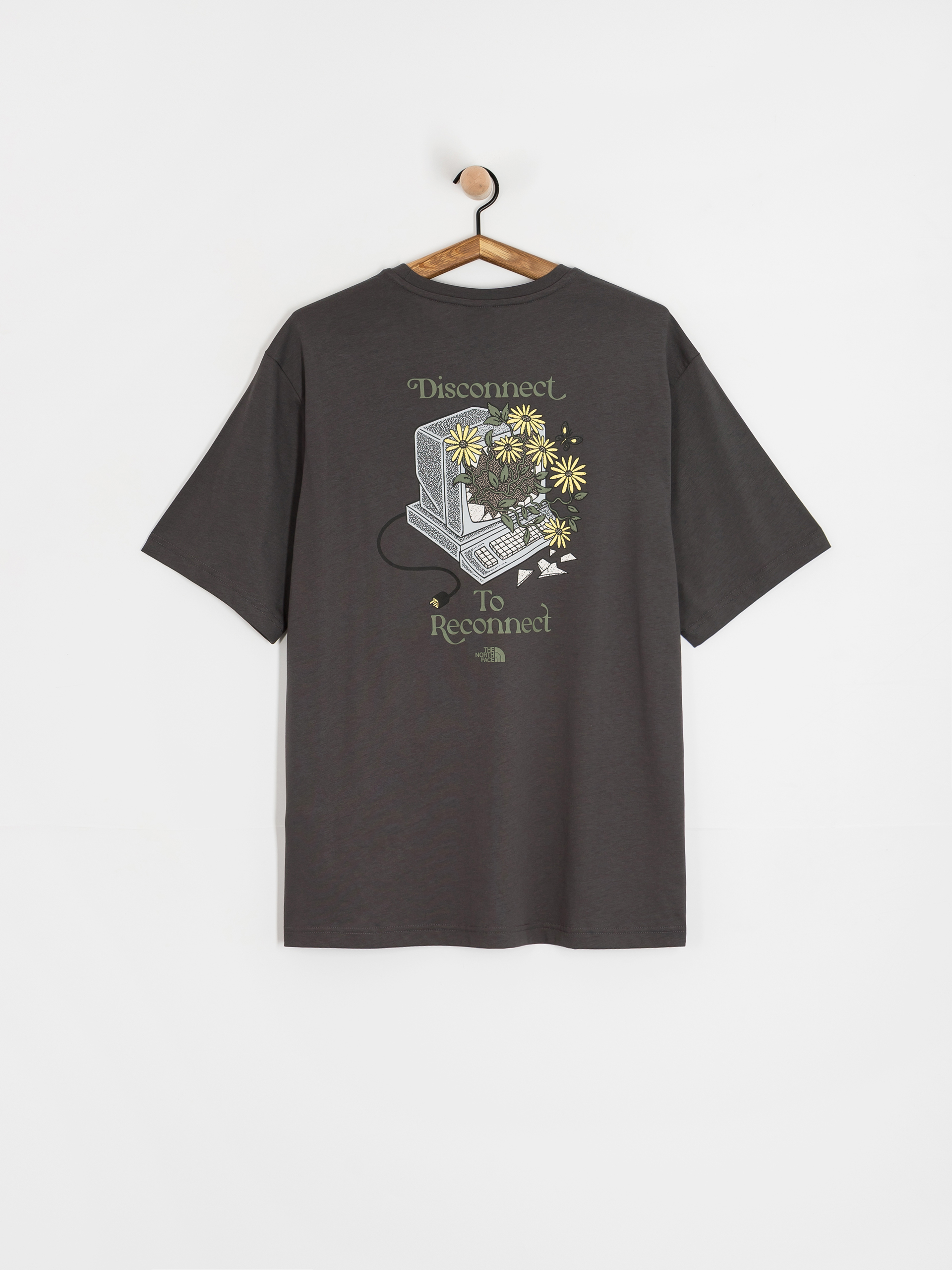 The North Face Connected Relaxed Graphic T-shirt (anthracite grey)