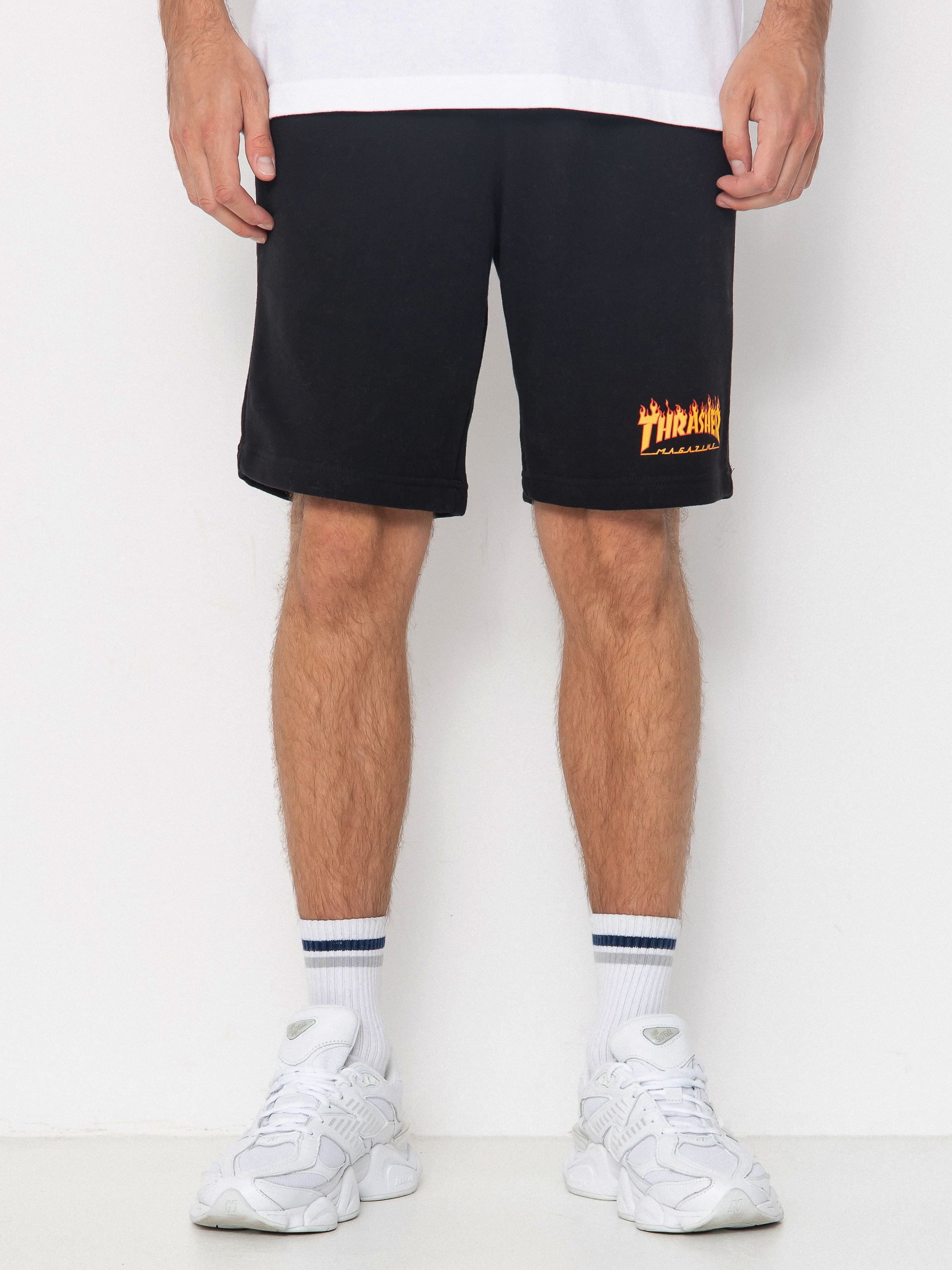 Thrasher Flame P E Shorts (black)