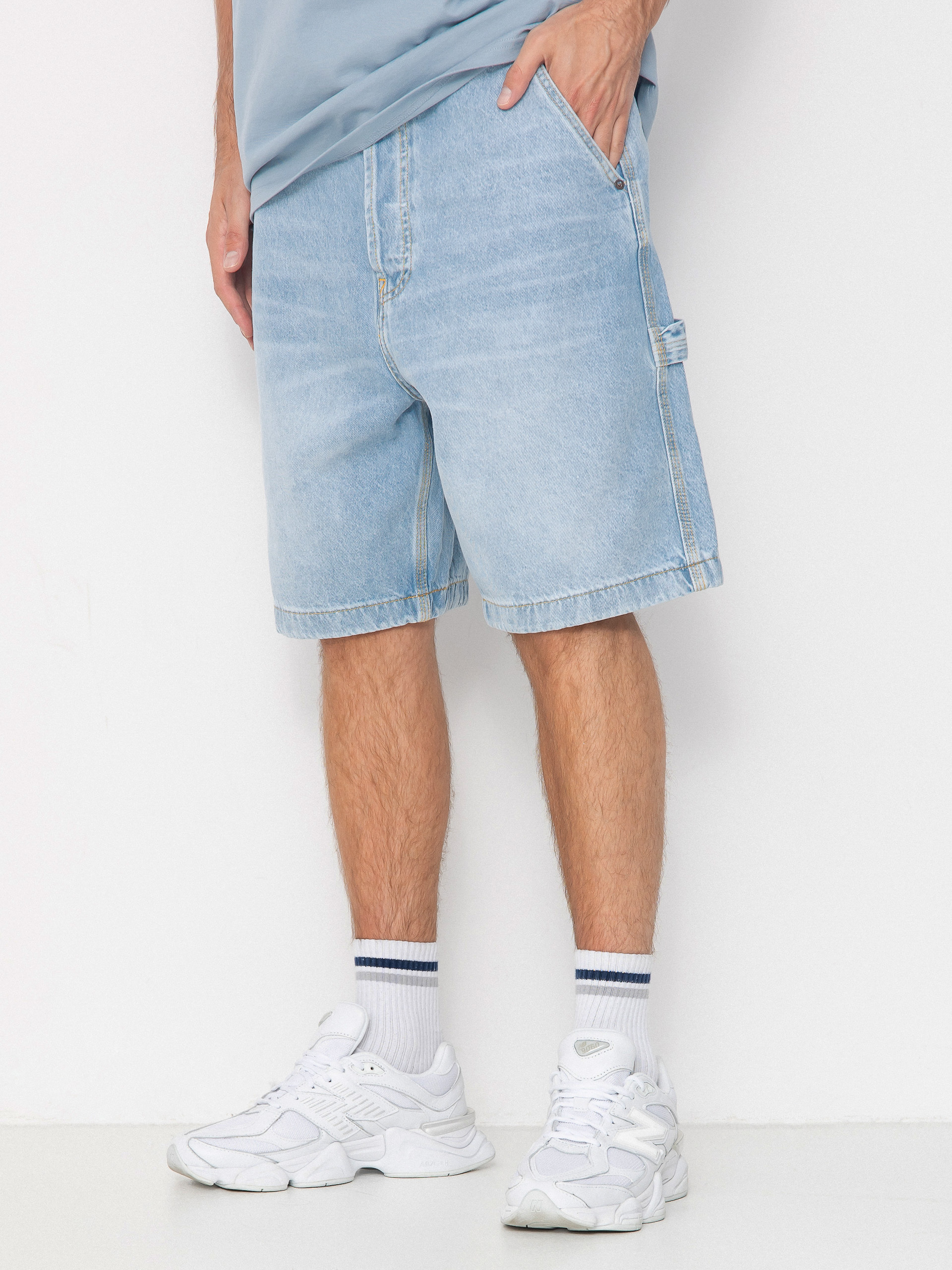 DC Carpenter Baggy Ril Shorts (indigo light)