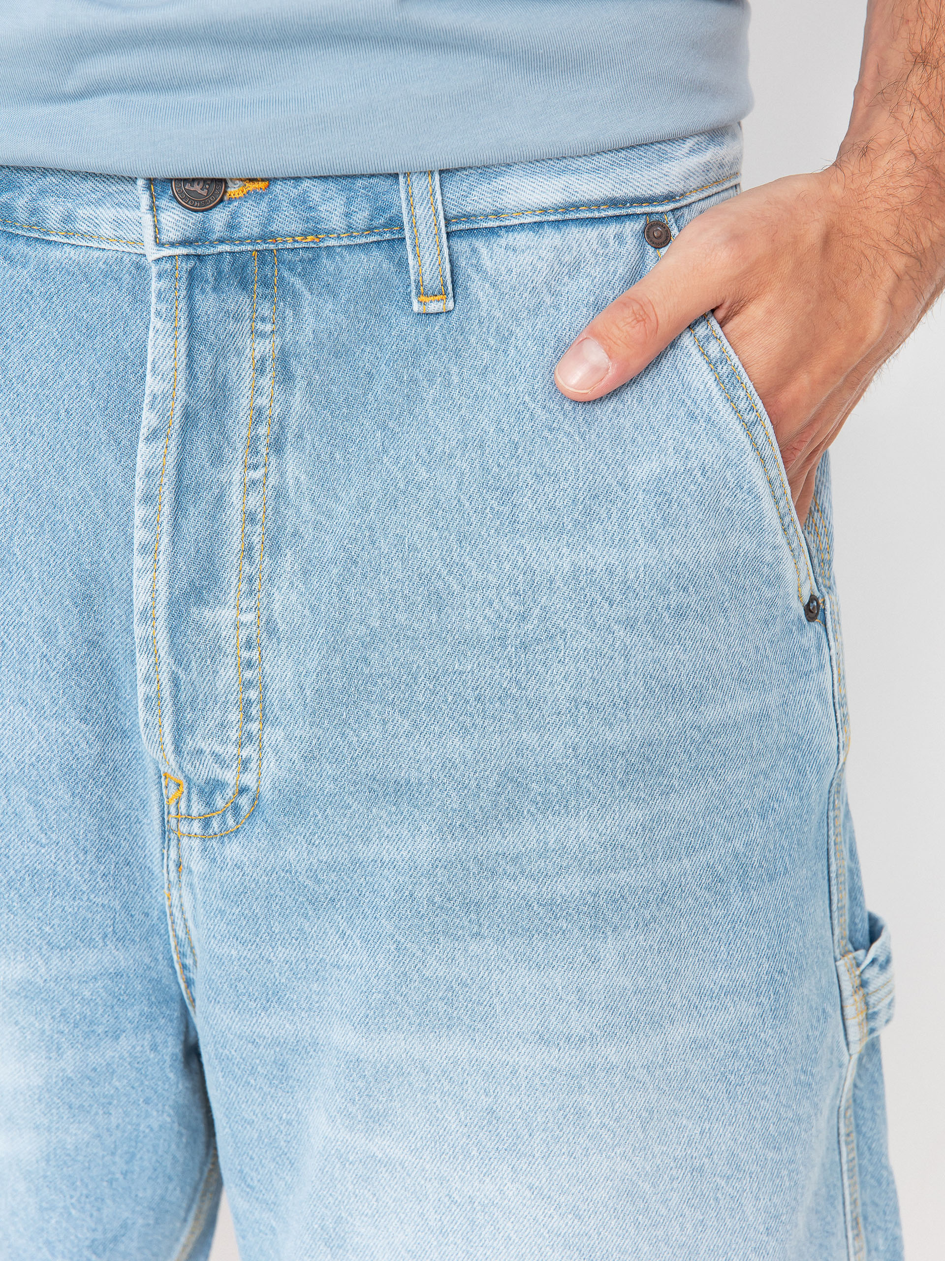 DC Carpenter Baggy Ril Shorts (indigo light)