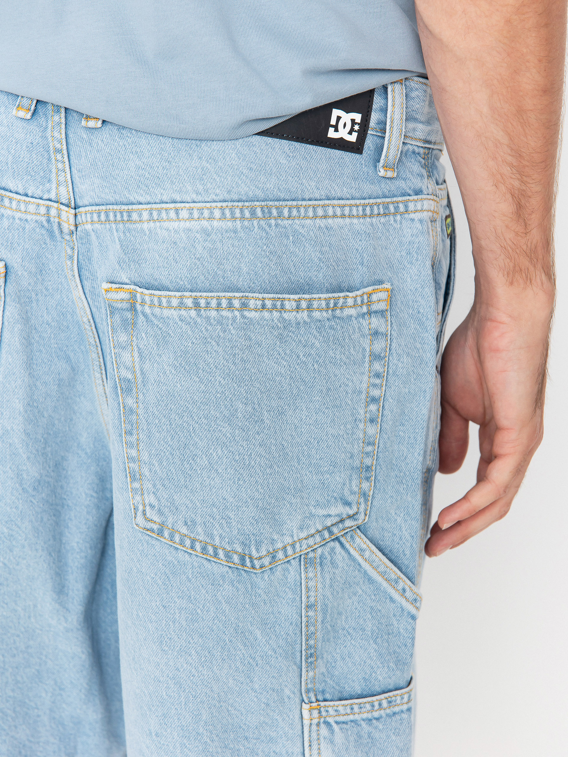 DC Carpenter Baggy Ril Shorts (indigo light)