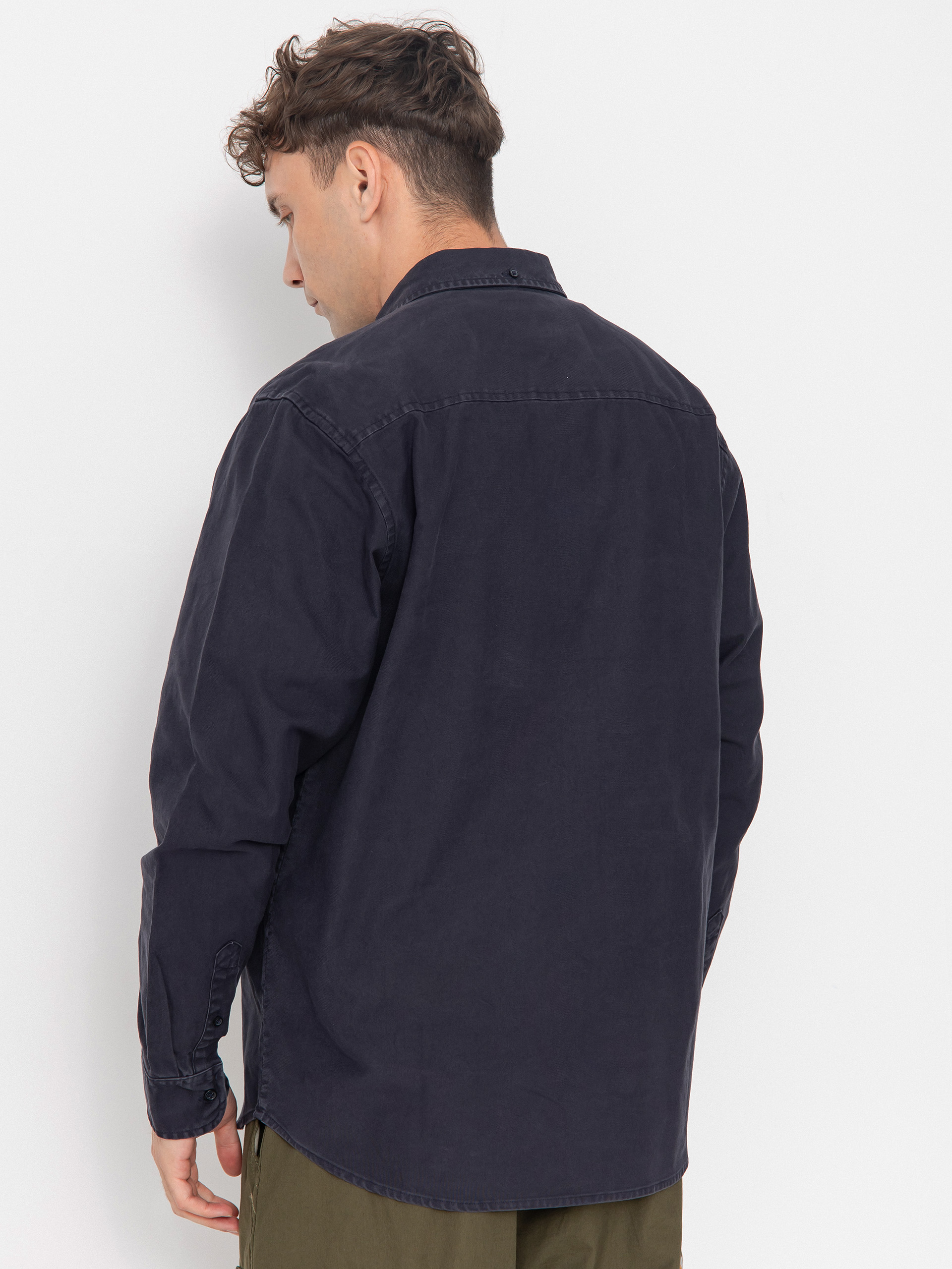 Carhartt WIP Hemd Bolton (dark navy)