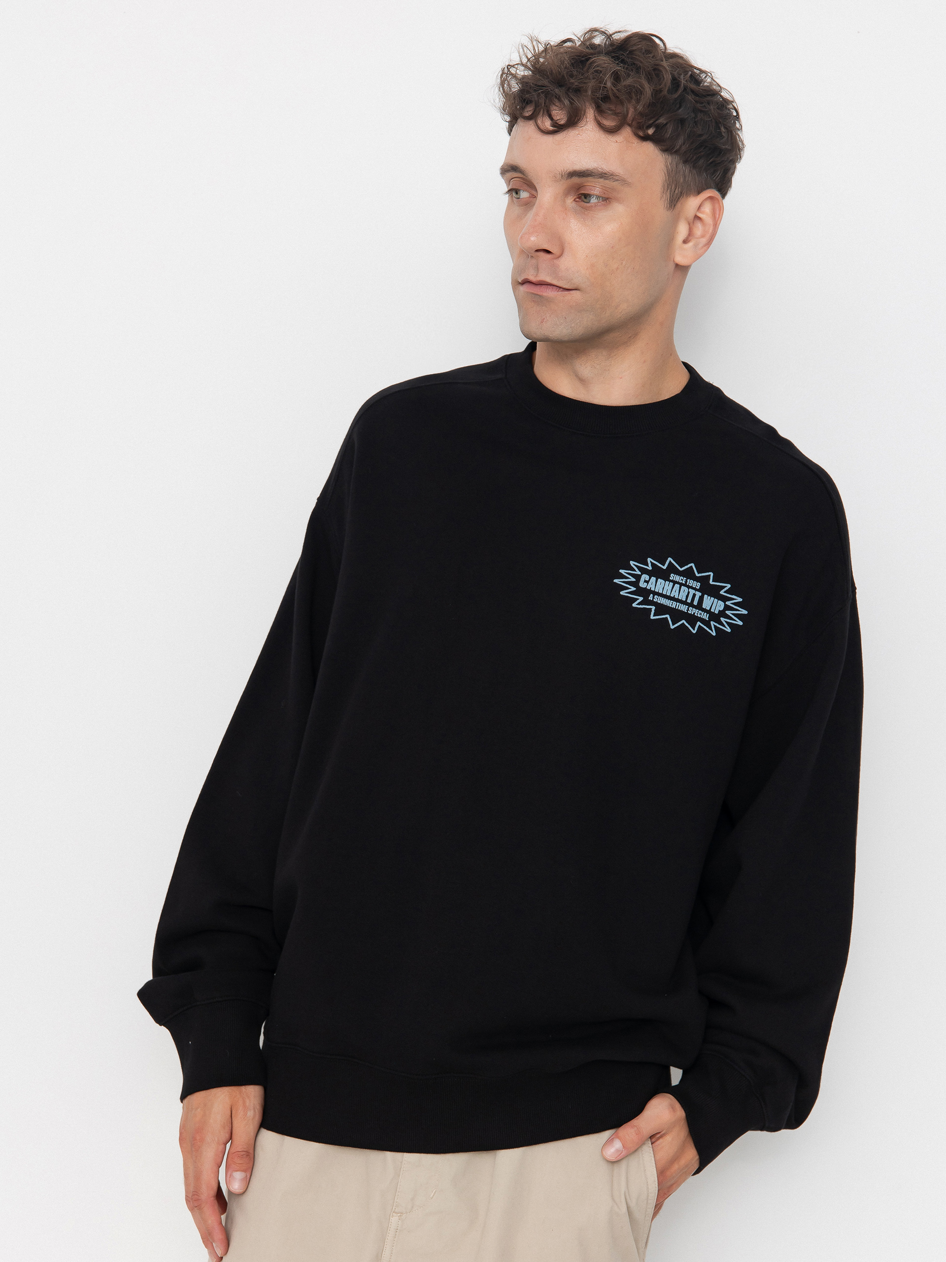 Carhartt WIP Sweatshirt Catalogue (black/bluebird)