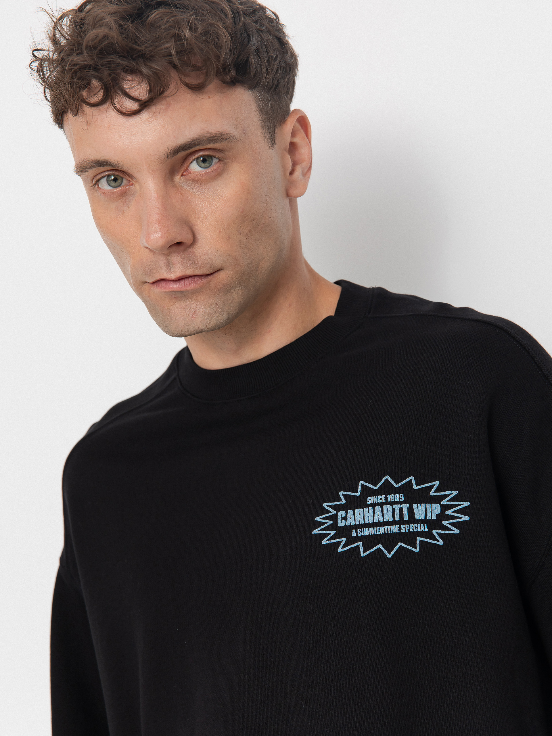 Carhartt WIP Sweatshirt Catalogue (black/bluebird)