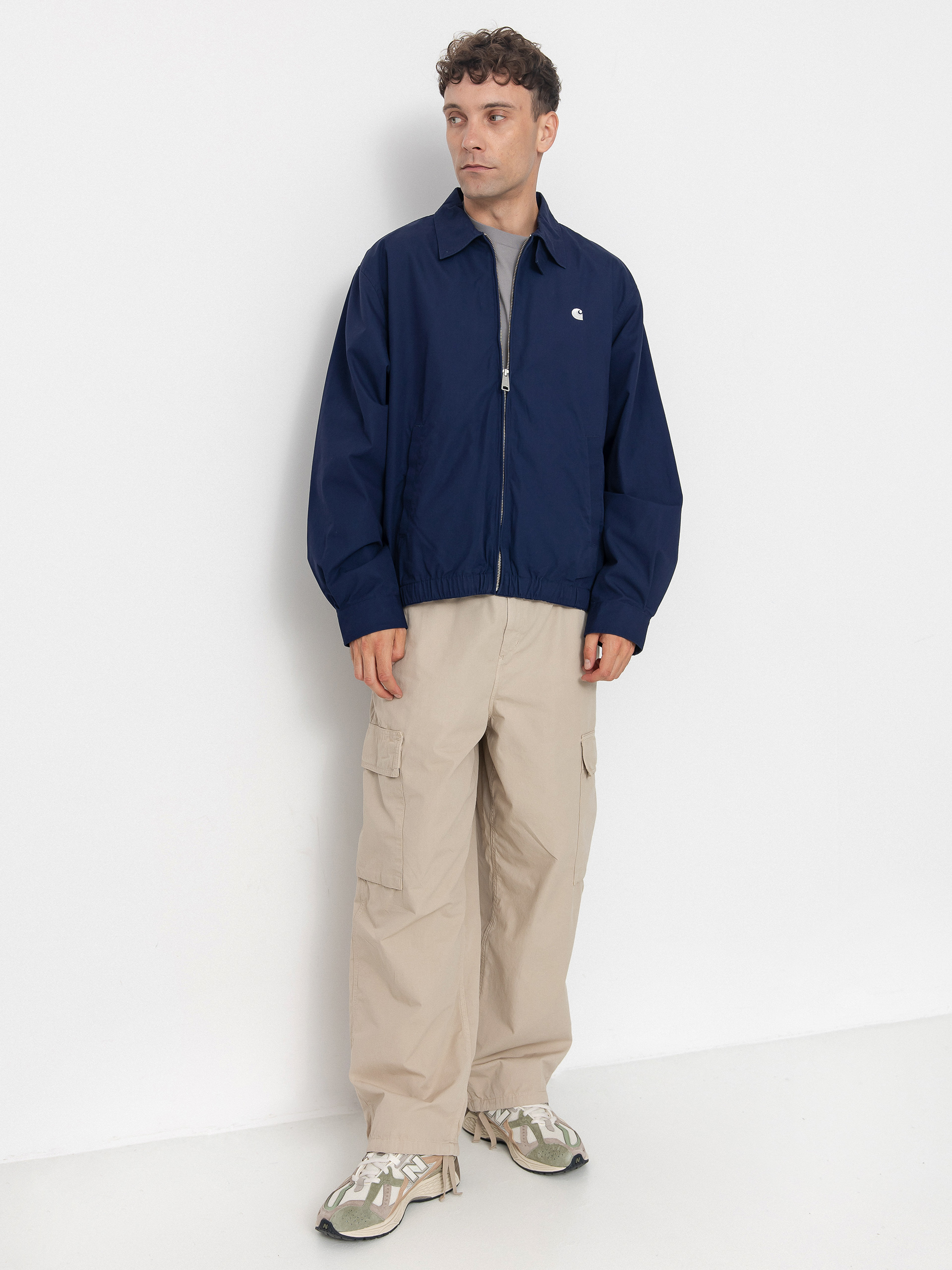 Carhartt WIP Jacket Duke blue (space/wax)