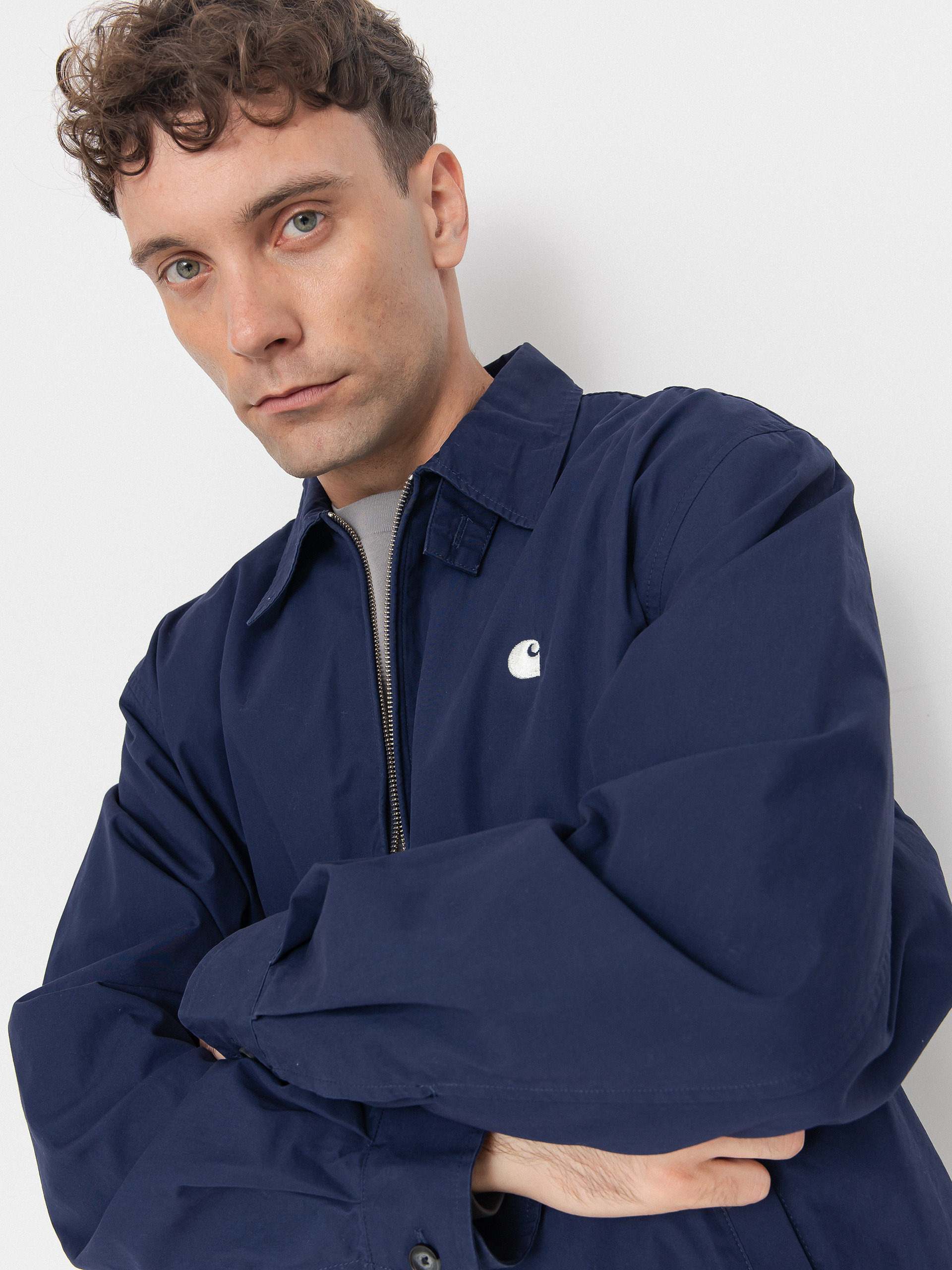 Carhartt WIP Jacket Duke - blue (space/wax)