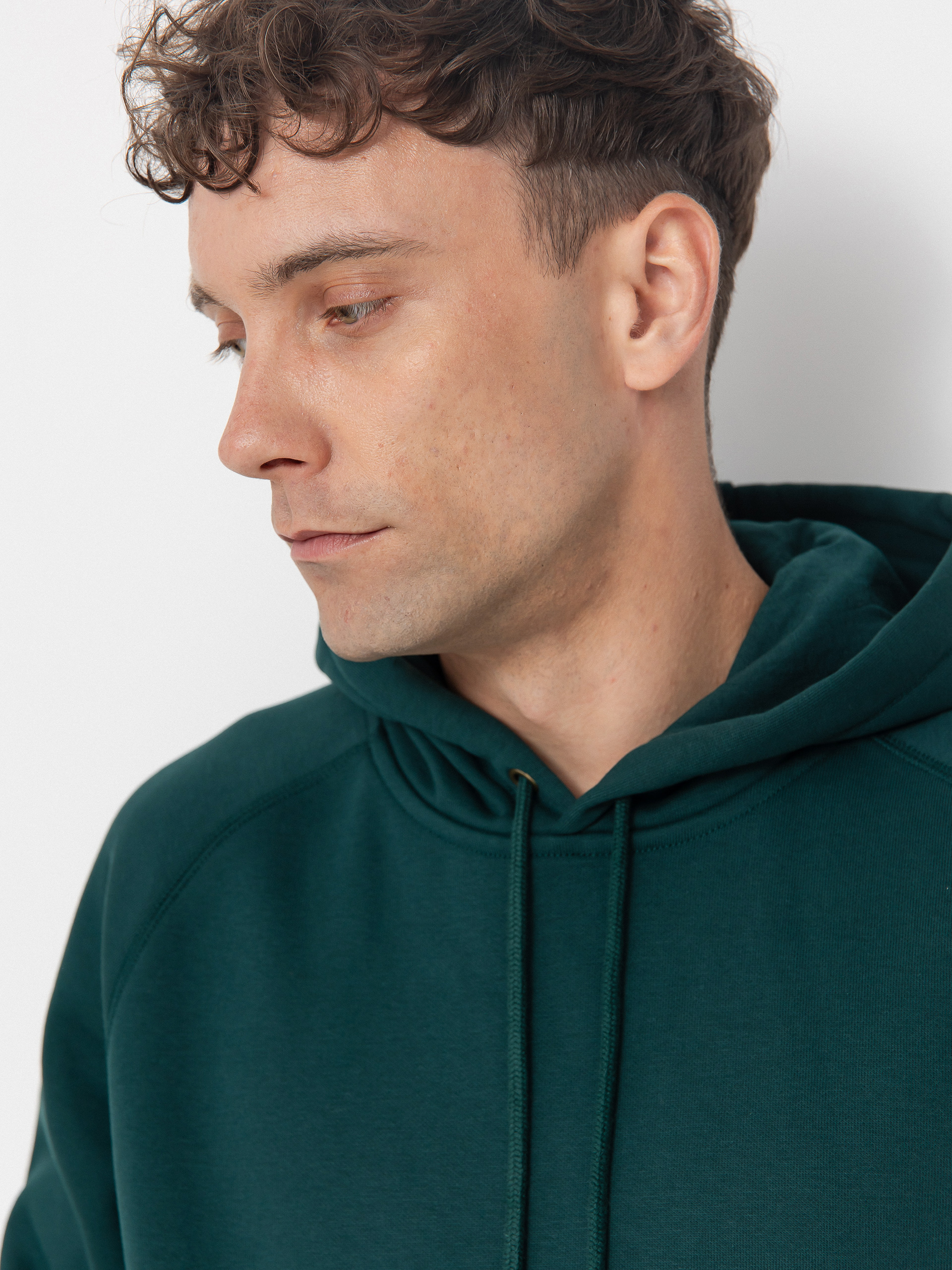 Carhartt WIP Chase HD Hoodie (dark fir/gold)