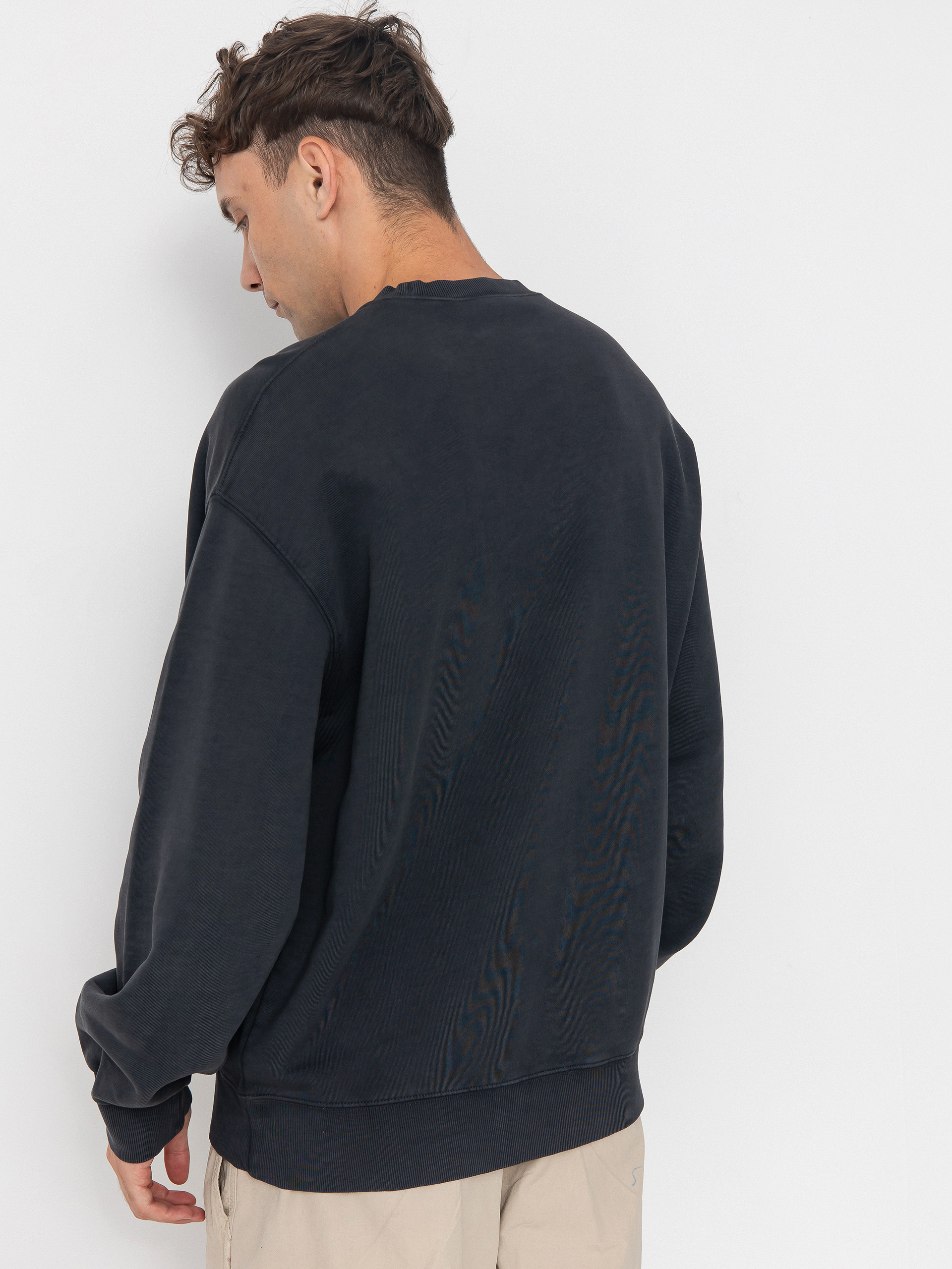 Carhartt WIP Hudson Sweatshirt (black/chalk wash)