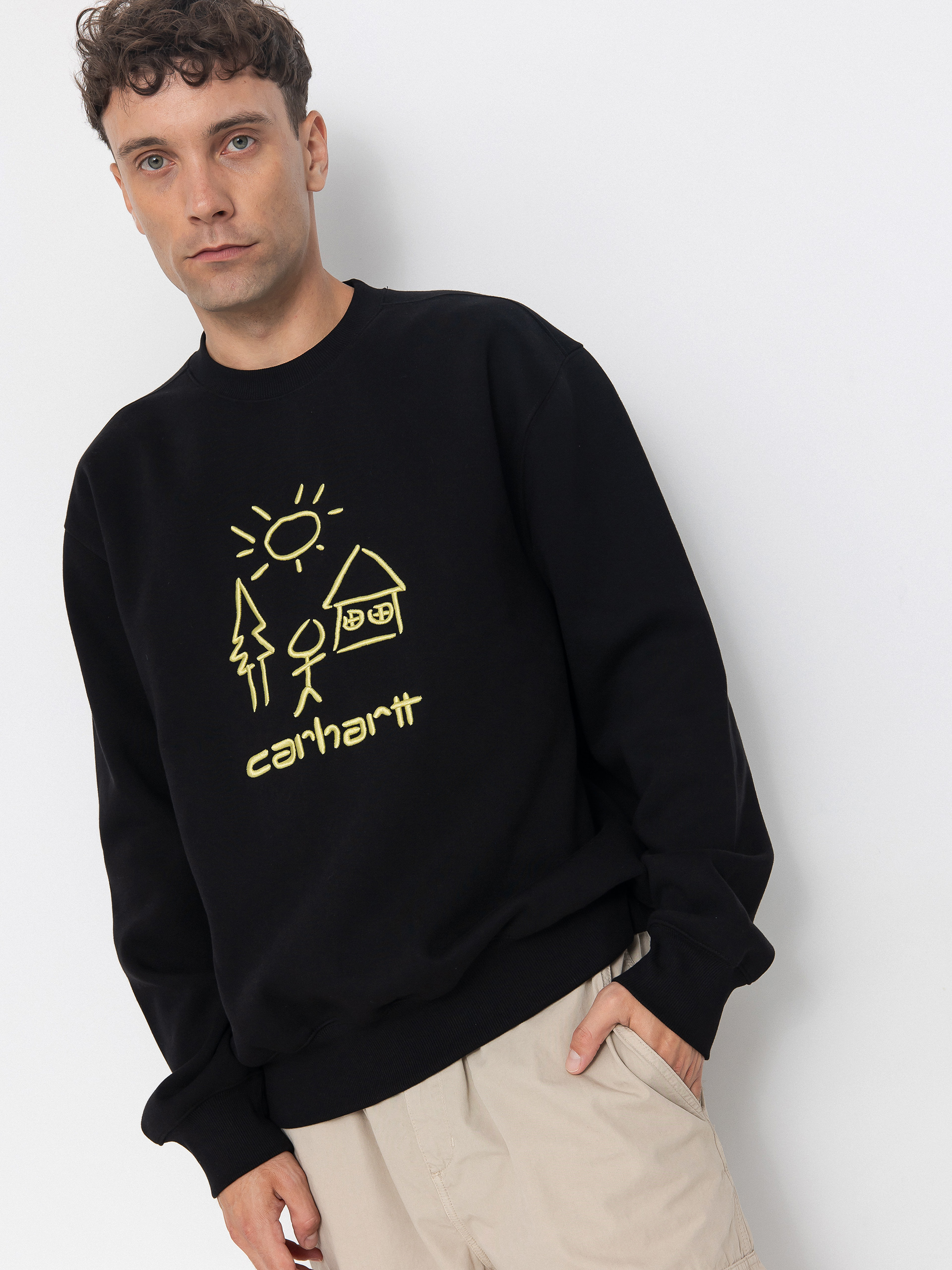 Carhartt WIP Masterpiece Sweatshirt - black (black/fandoghi)