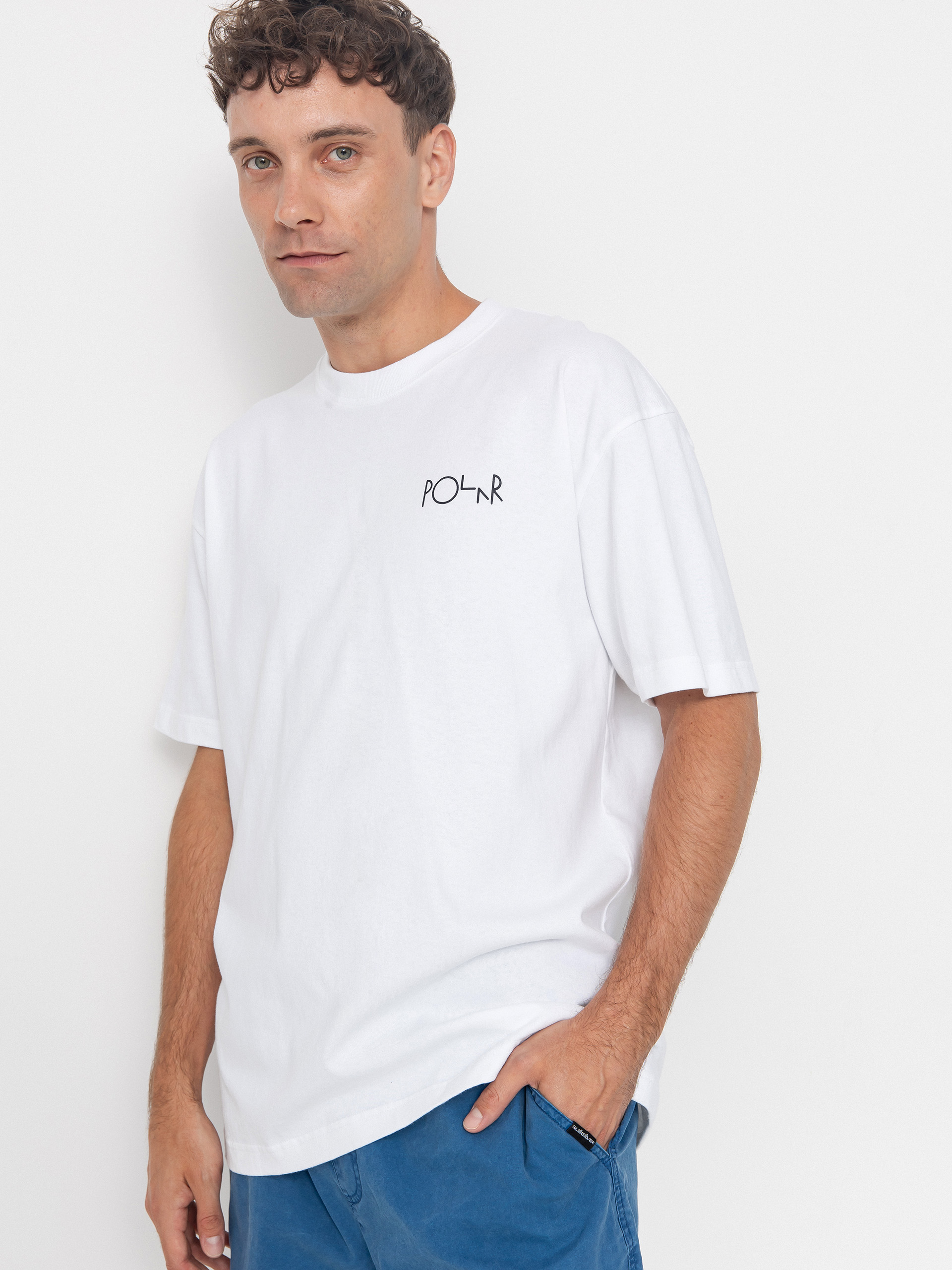 Polar Skate No Comply T-Shirt (white)