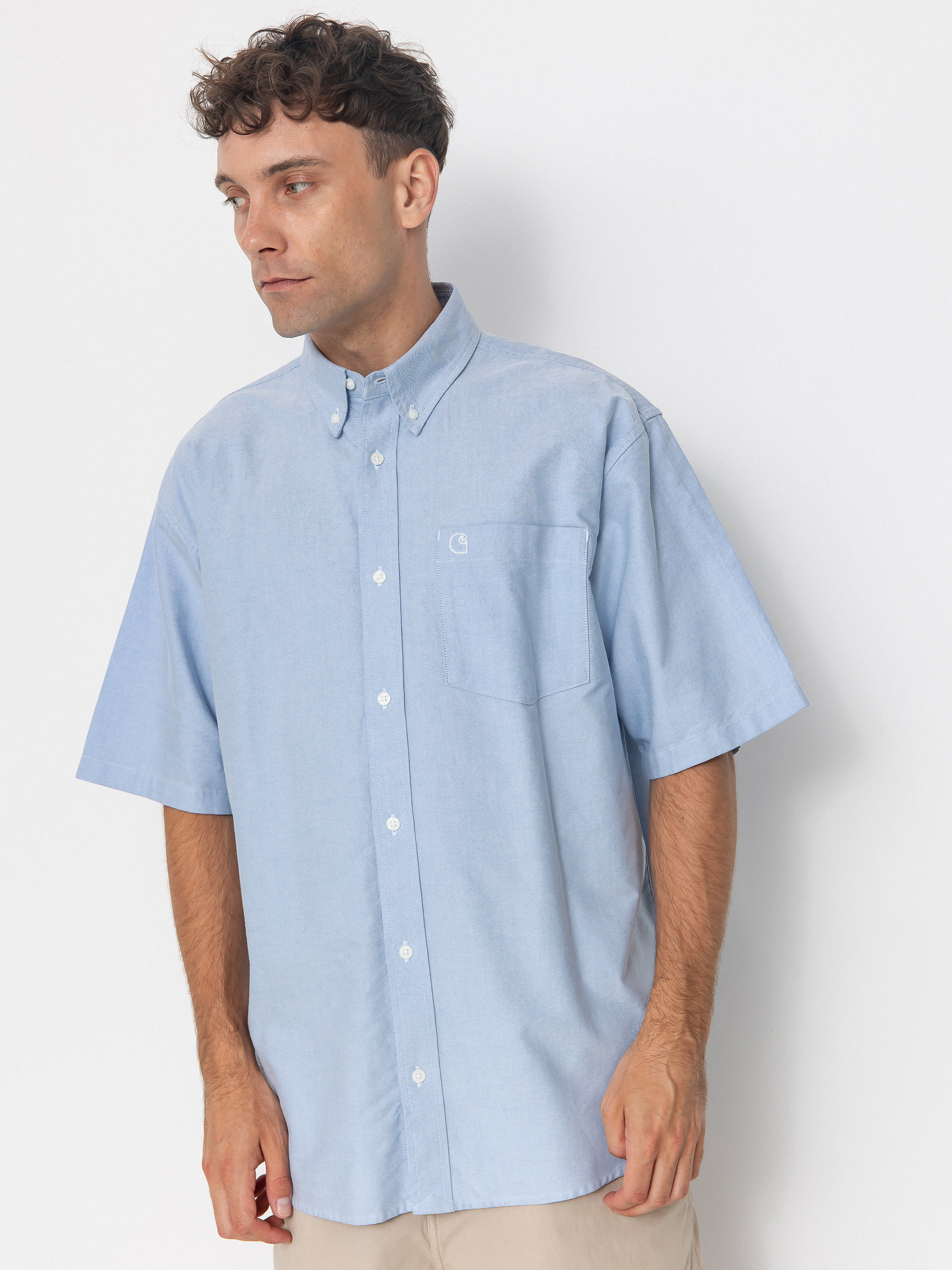 Carhartt WIP Braxton Hemd (bleach/wax)