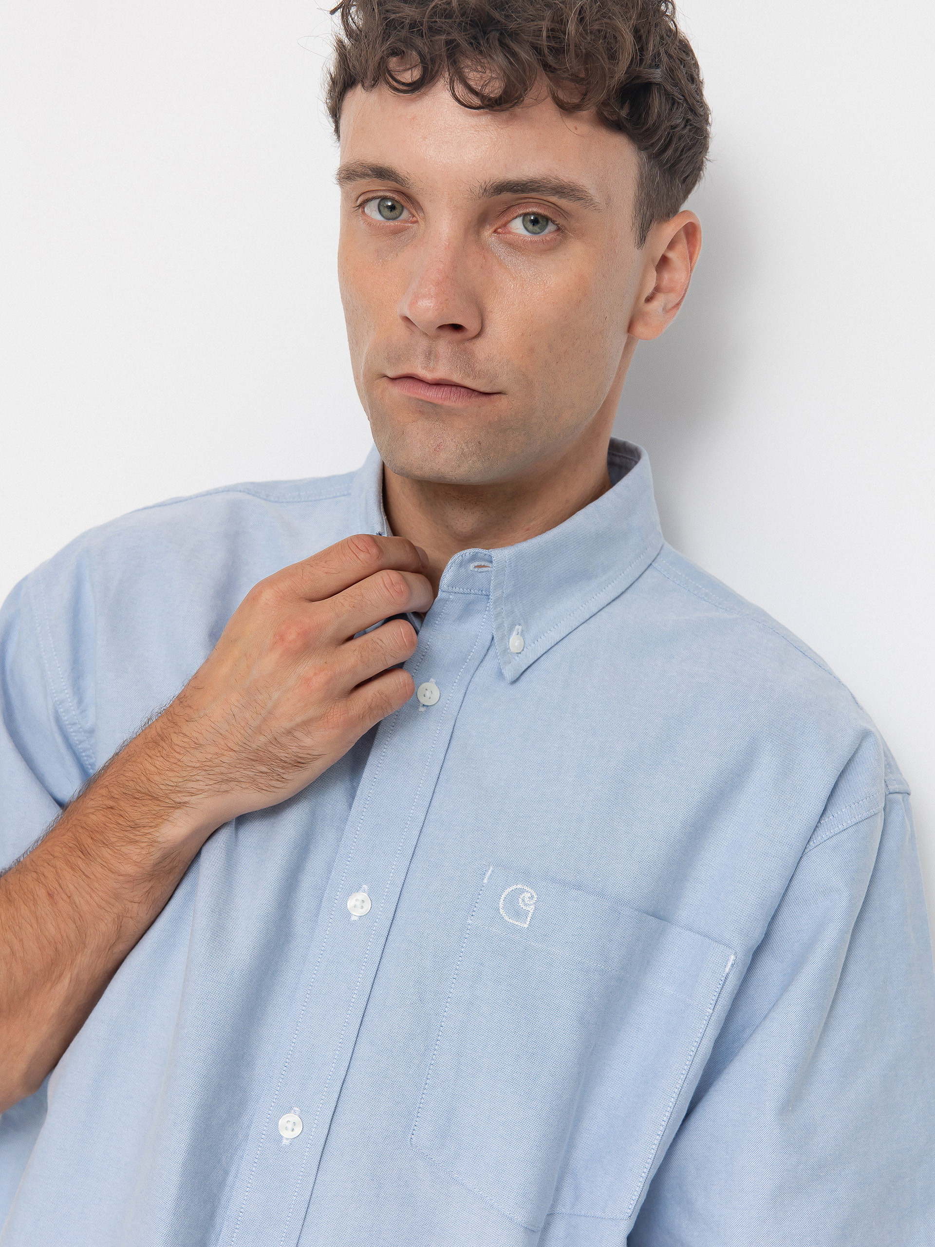 Carhartt WIP Braxton Hemd (bleach/wax)