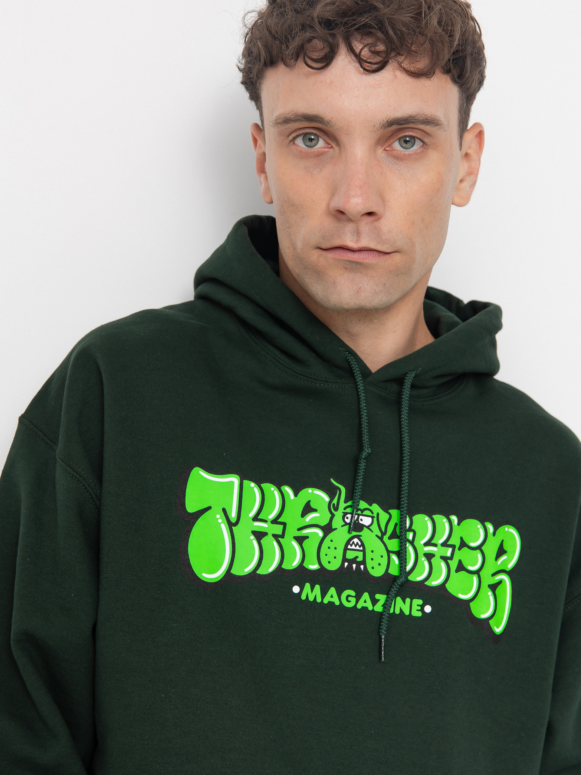 Thrasher Bully HD Hoodie (forest green)