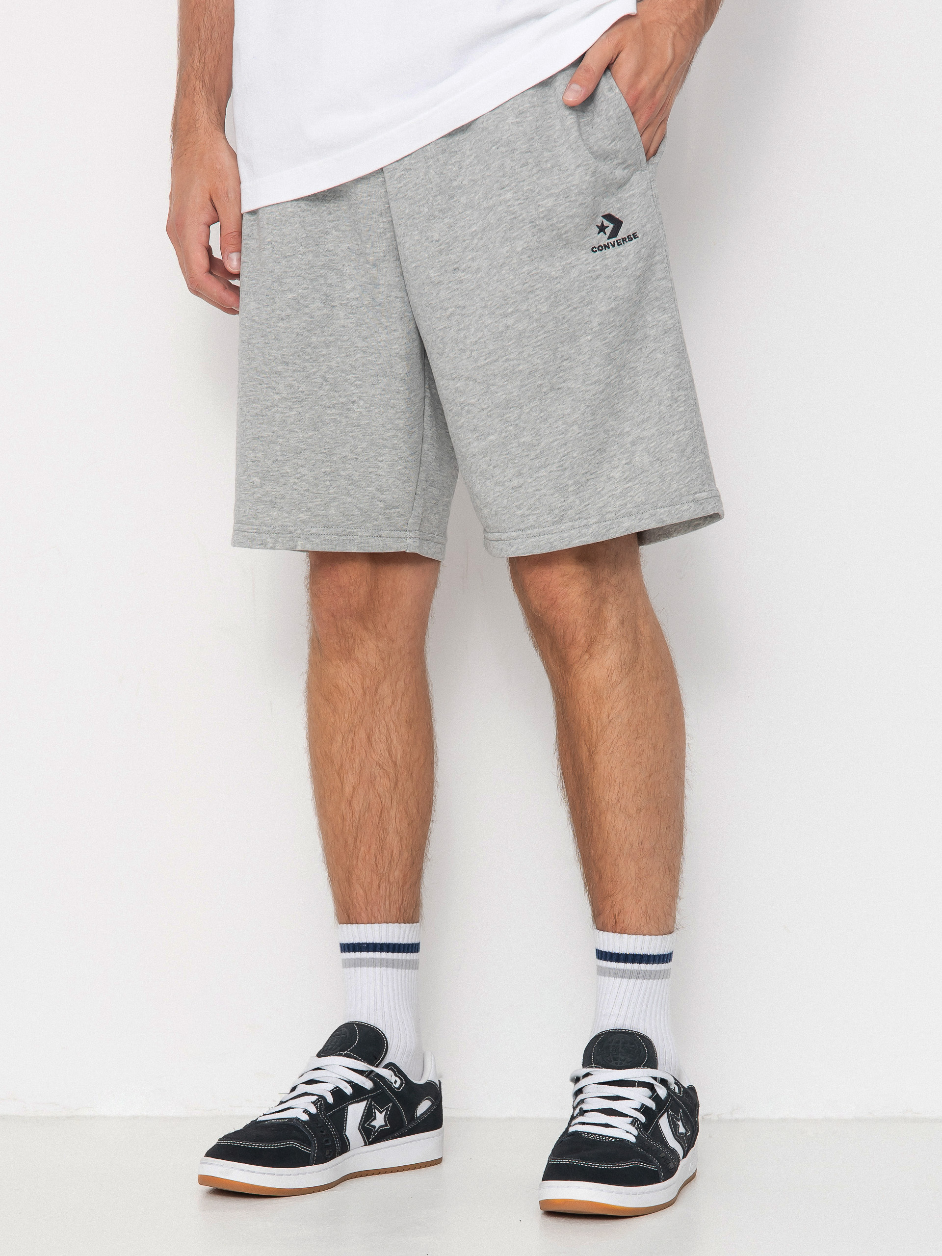 Converse Emb Classic Shorts (vintage grey heather)