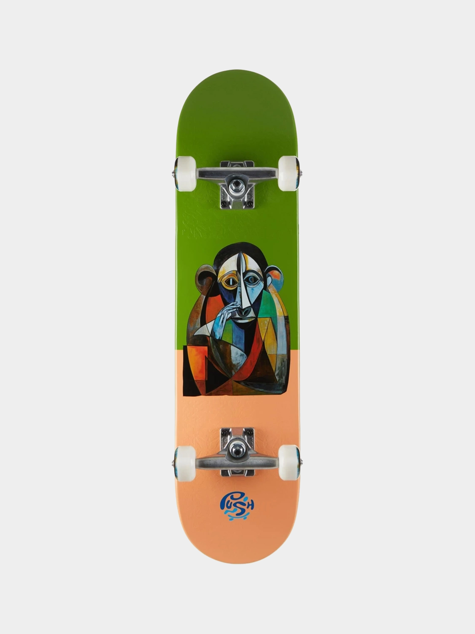 Push Morocco Mlsl Skateboard (orange/green)