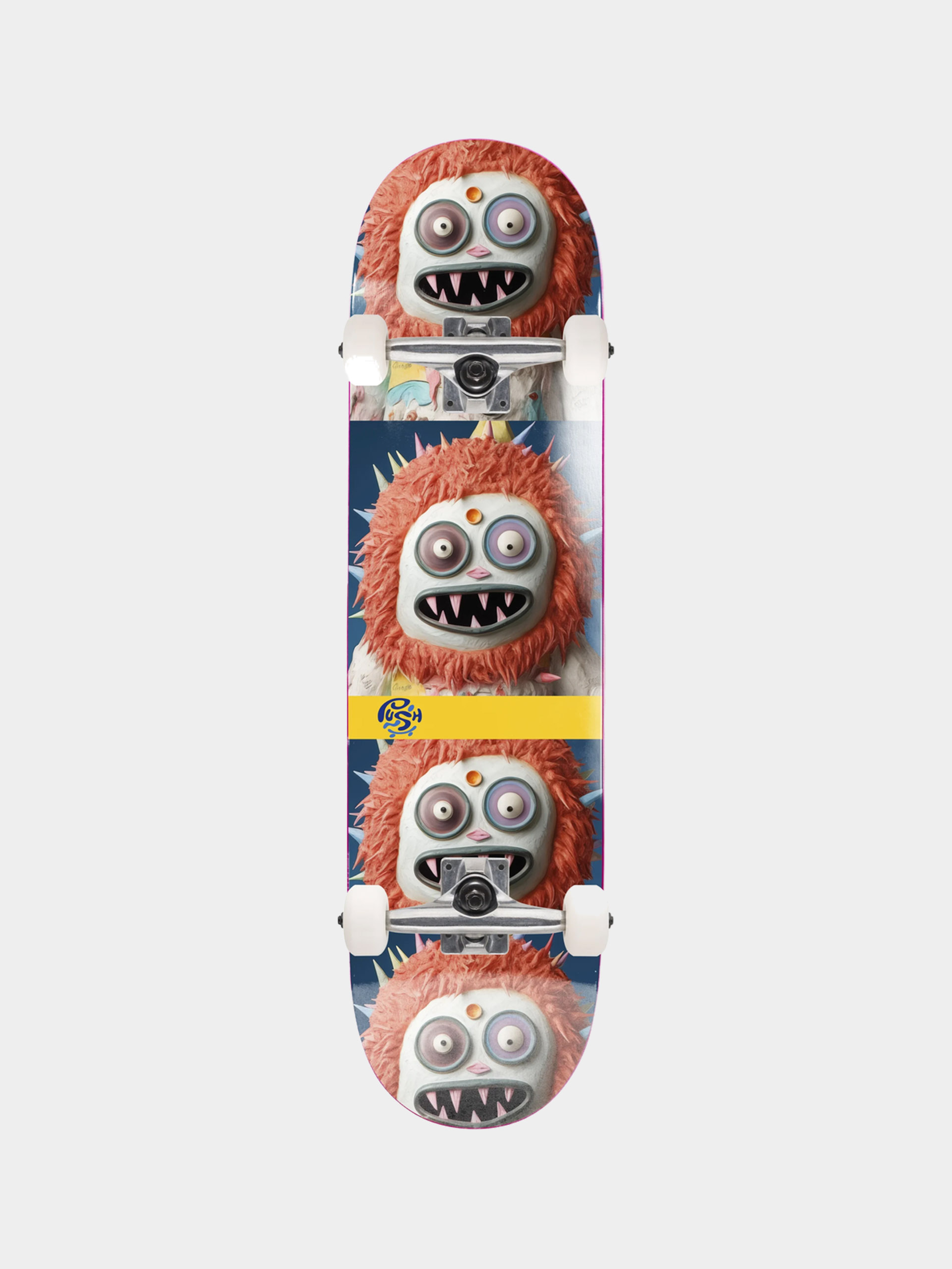 Push Frosty Skateboard (red/blue)