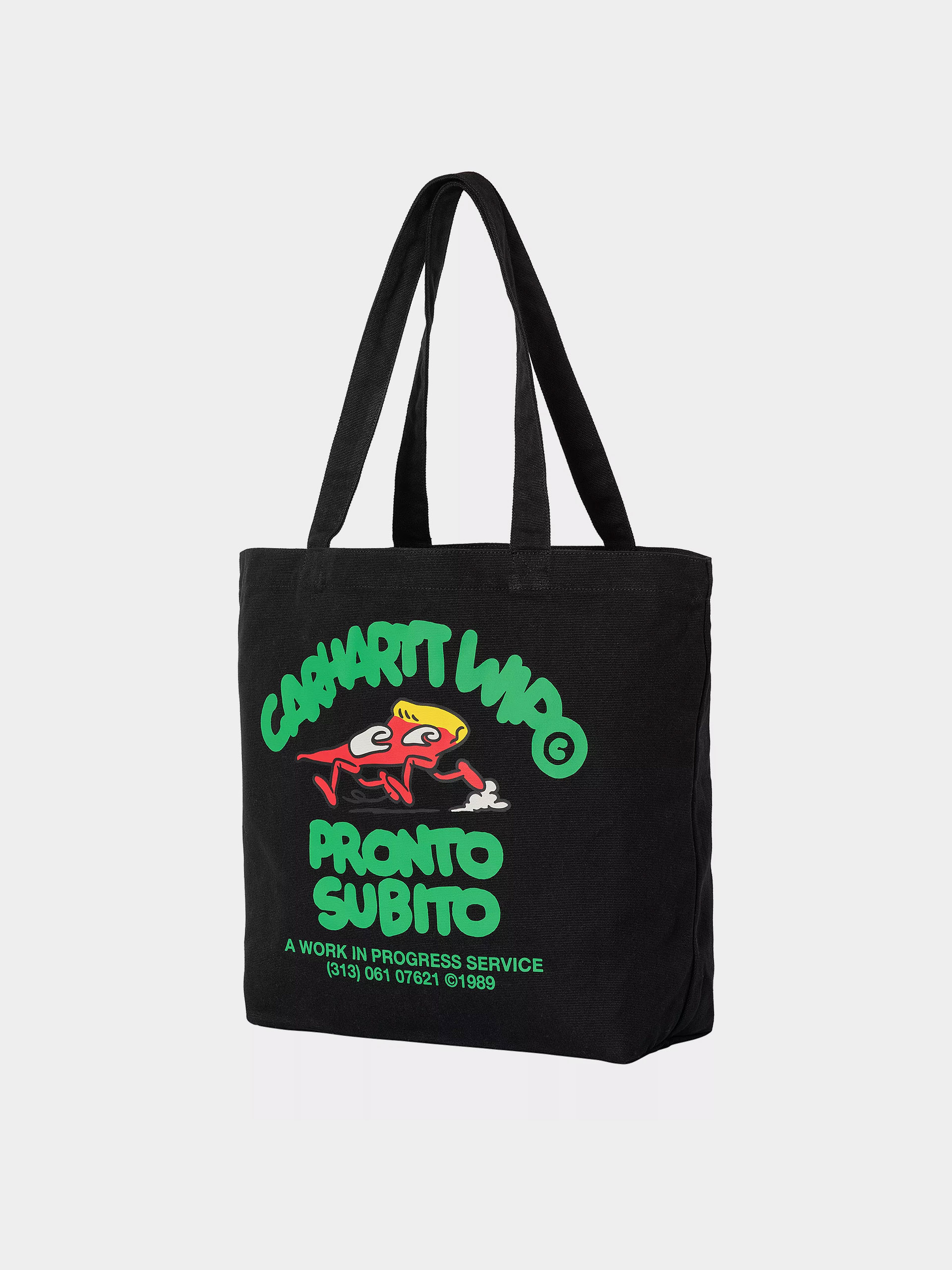 Carhartt WIP Handbag Canvas Graphic Tote (pronto print/black)