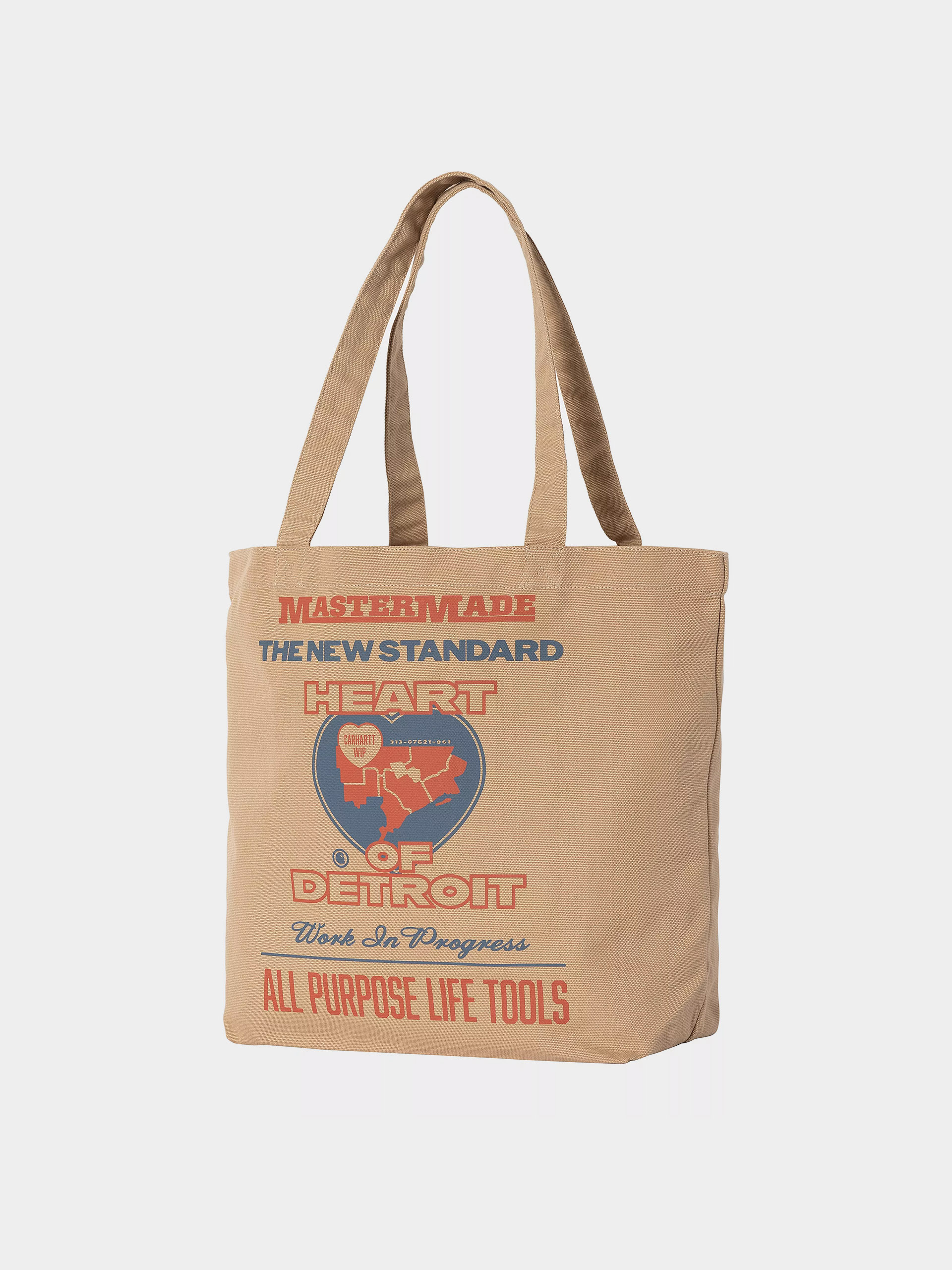 Carhartt WIP Handbag Canvas Graphic Tote (arcan print/dusty h brown)