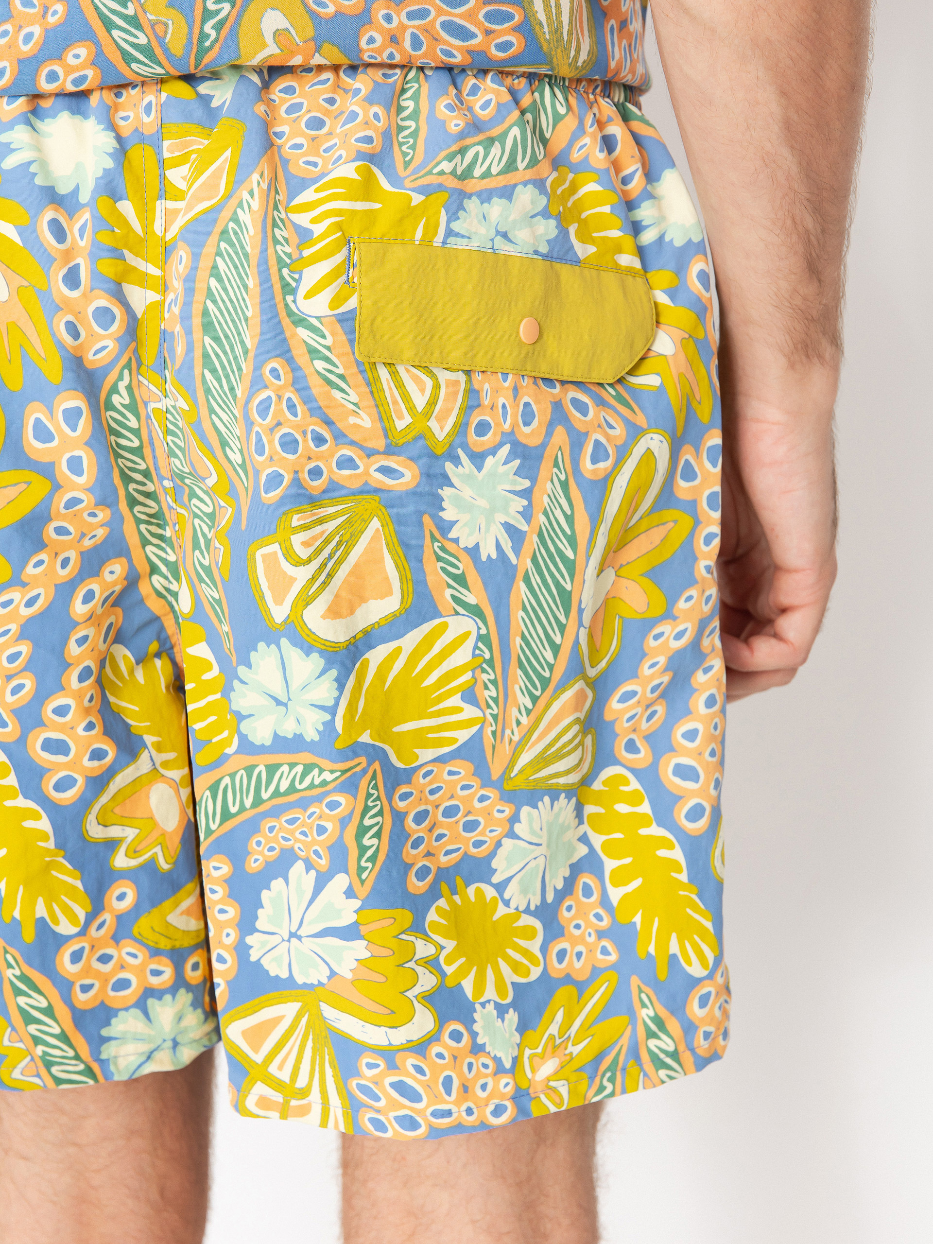 Patagonia Shorts Baggies Shorts 5in (flourish/abundant blue)