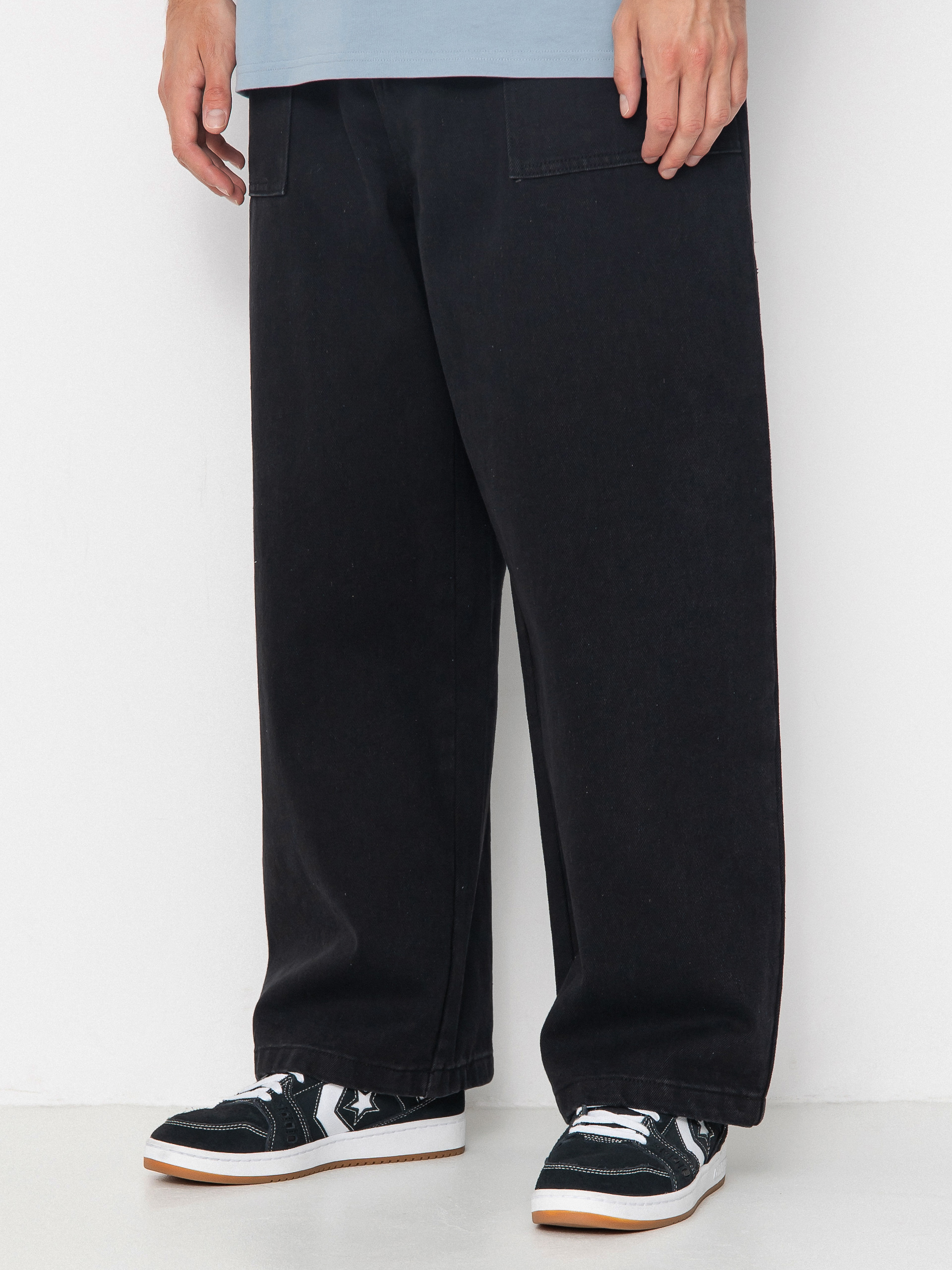Poetic Collective Painter Pants (black denim wash)