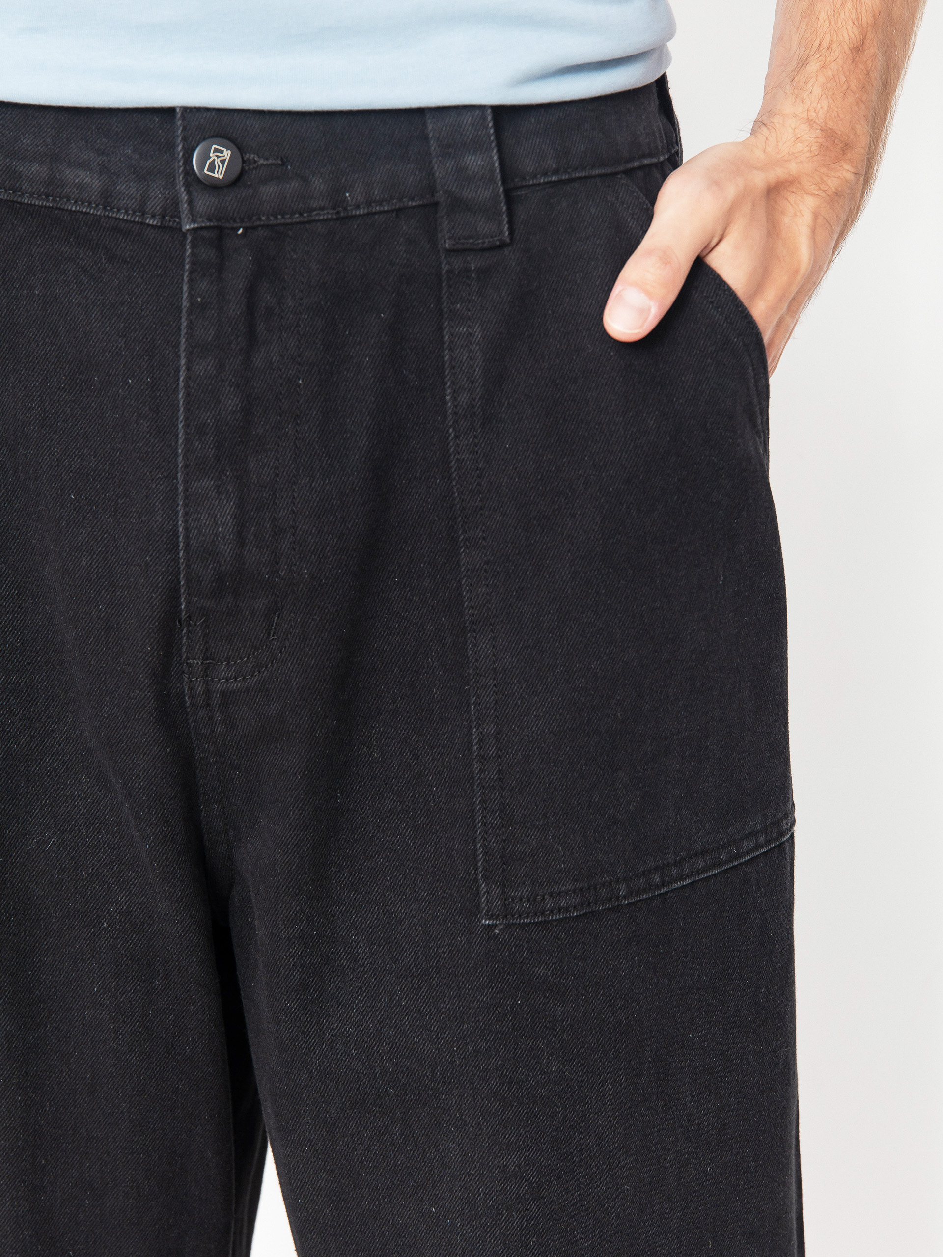 Poetic Collective Painter Pants (black denim wash)