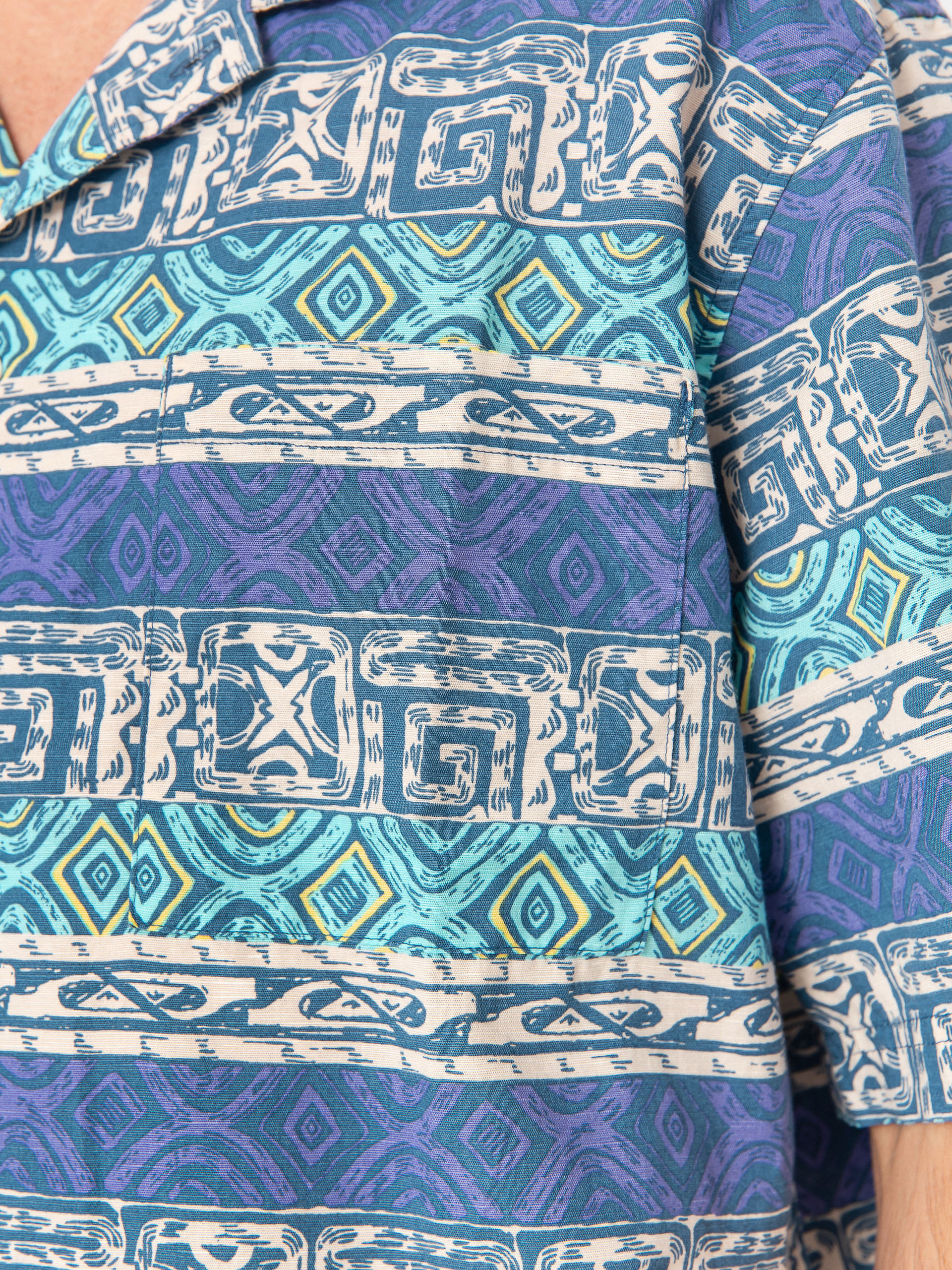 Quiksilver Global Heat Hemd (aqua sky global heat)