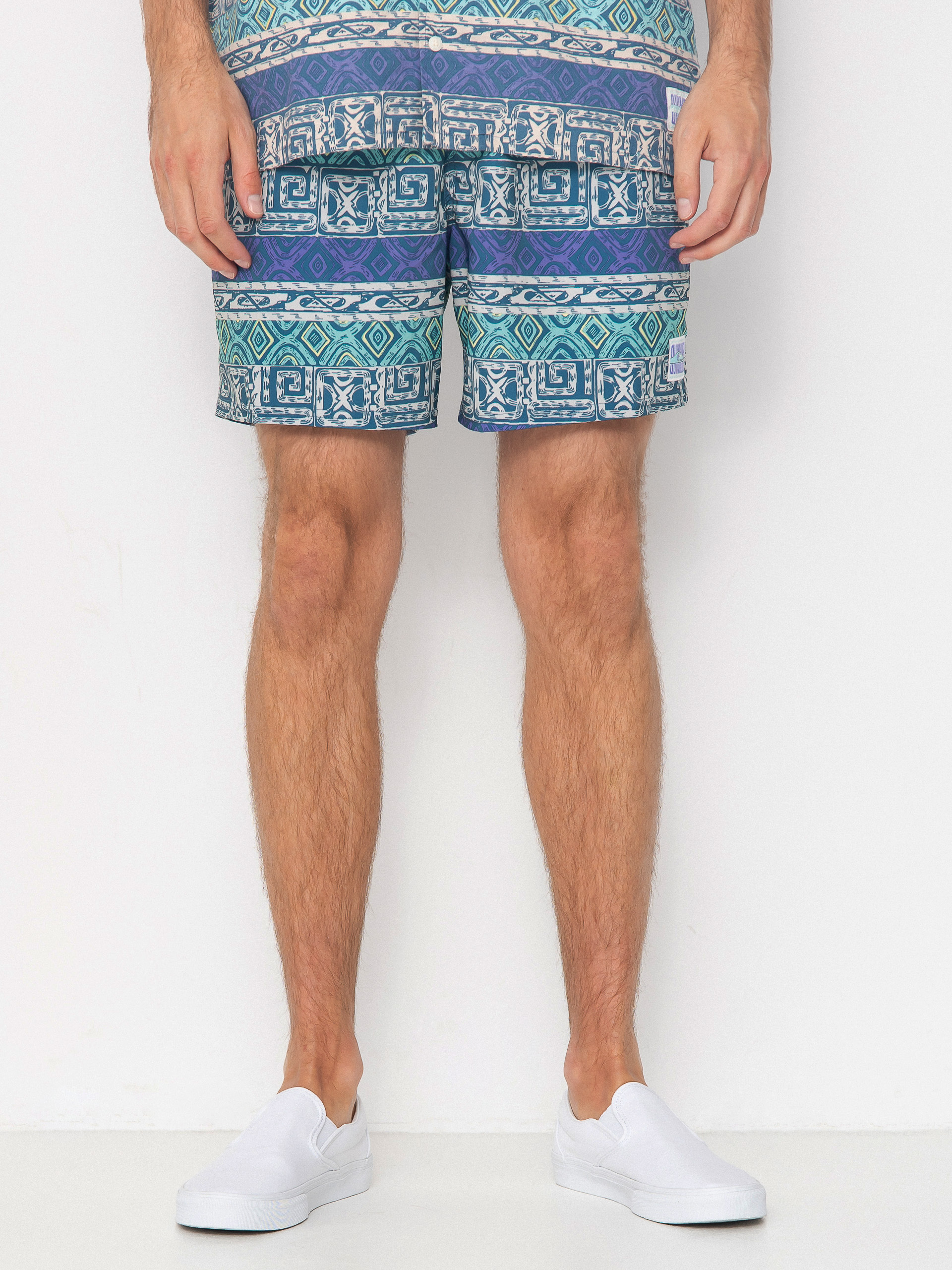 Quiksilver Surfsilk Straight Volley 16 Shorts (global heat dusted peri)